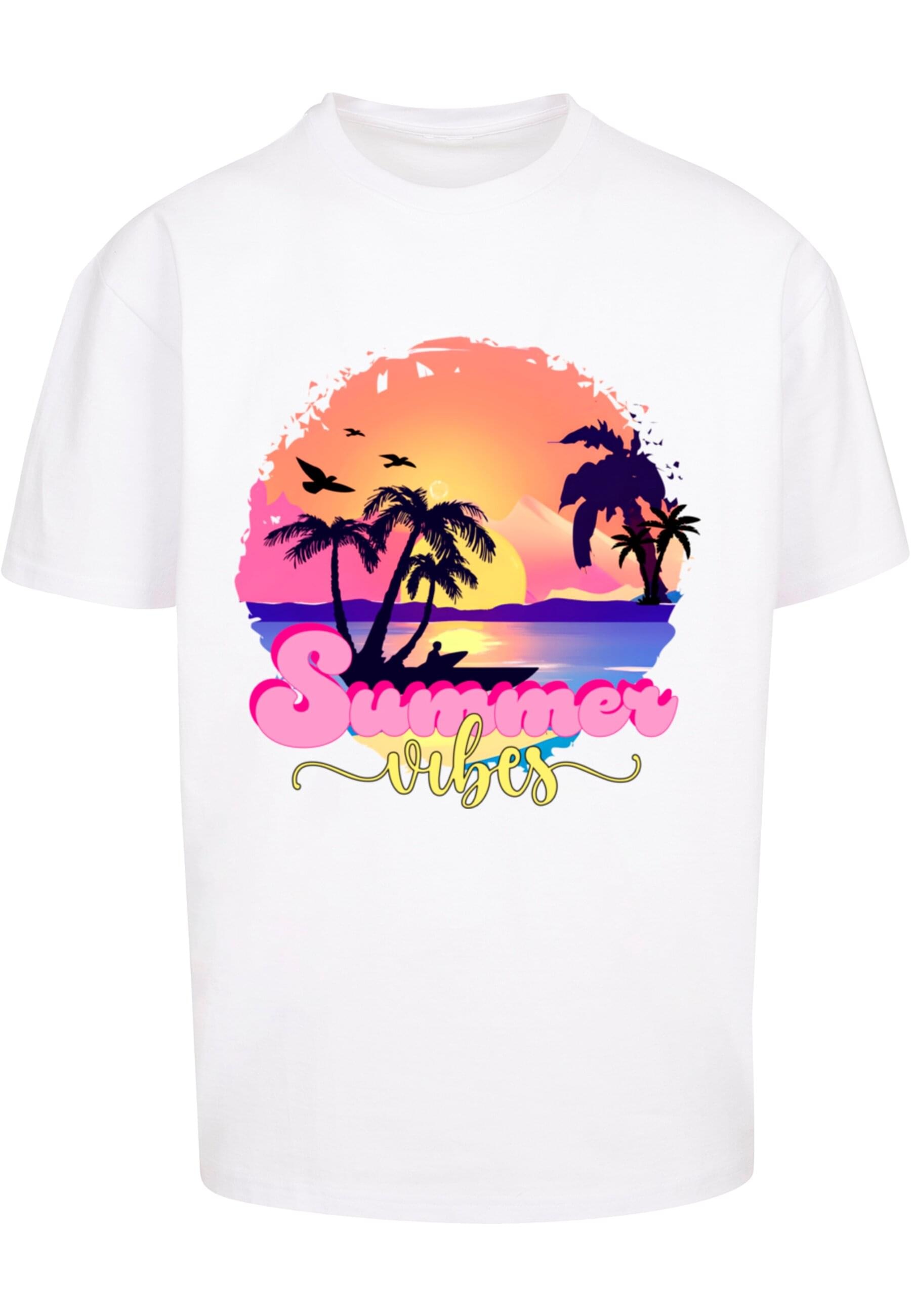 Merchcode T-Shirt "Merchcode Herren Summer Vibes Sunset Heavy Oversized Tee günstig online kaufen