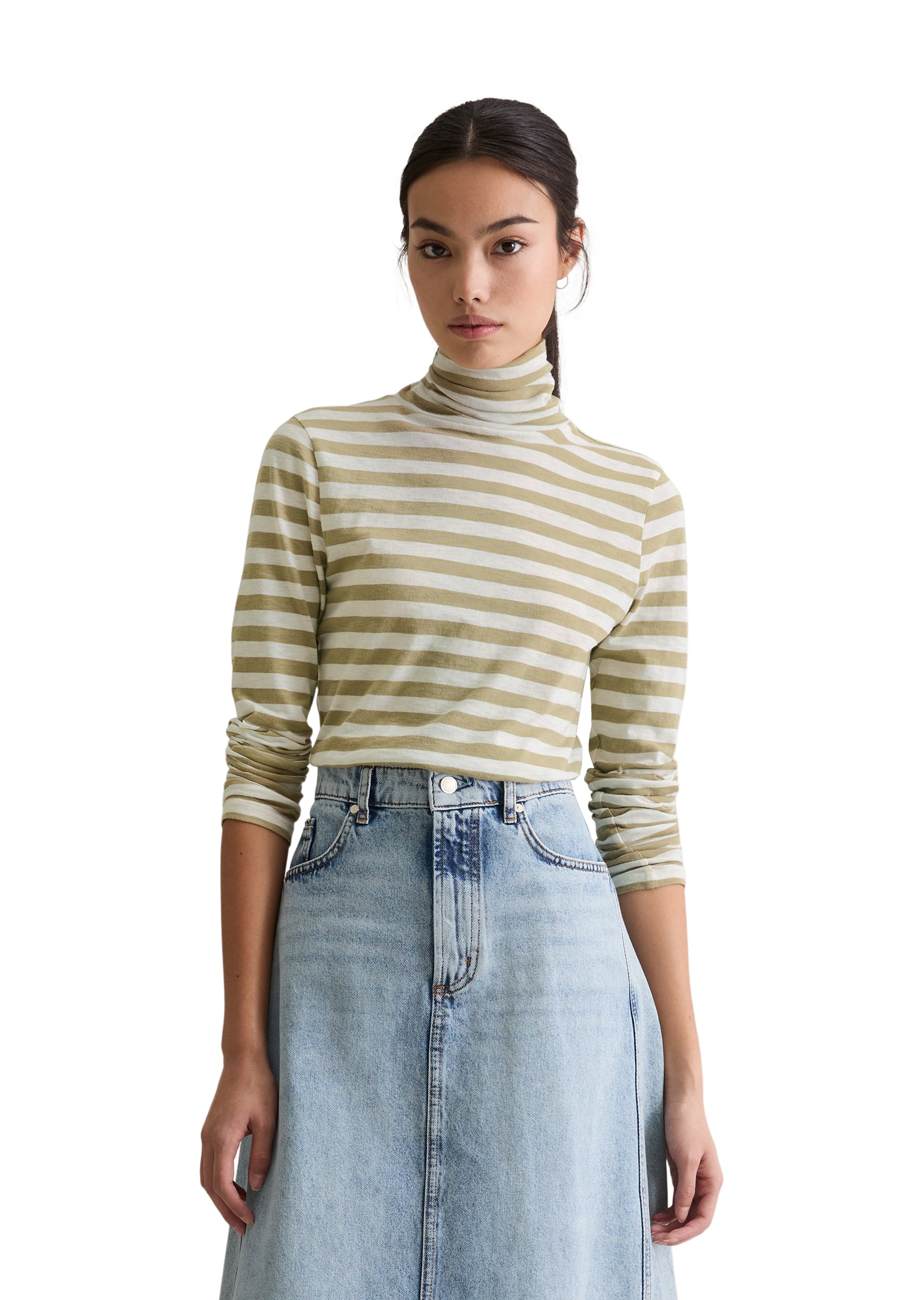 Marc O'Polo DENIM Langarmshirt »aus Organic Cotton Jersey«