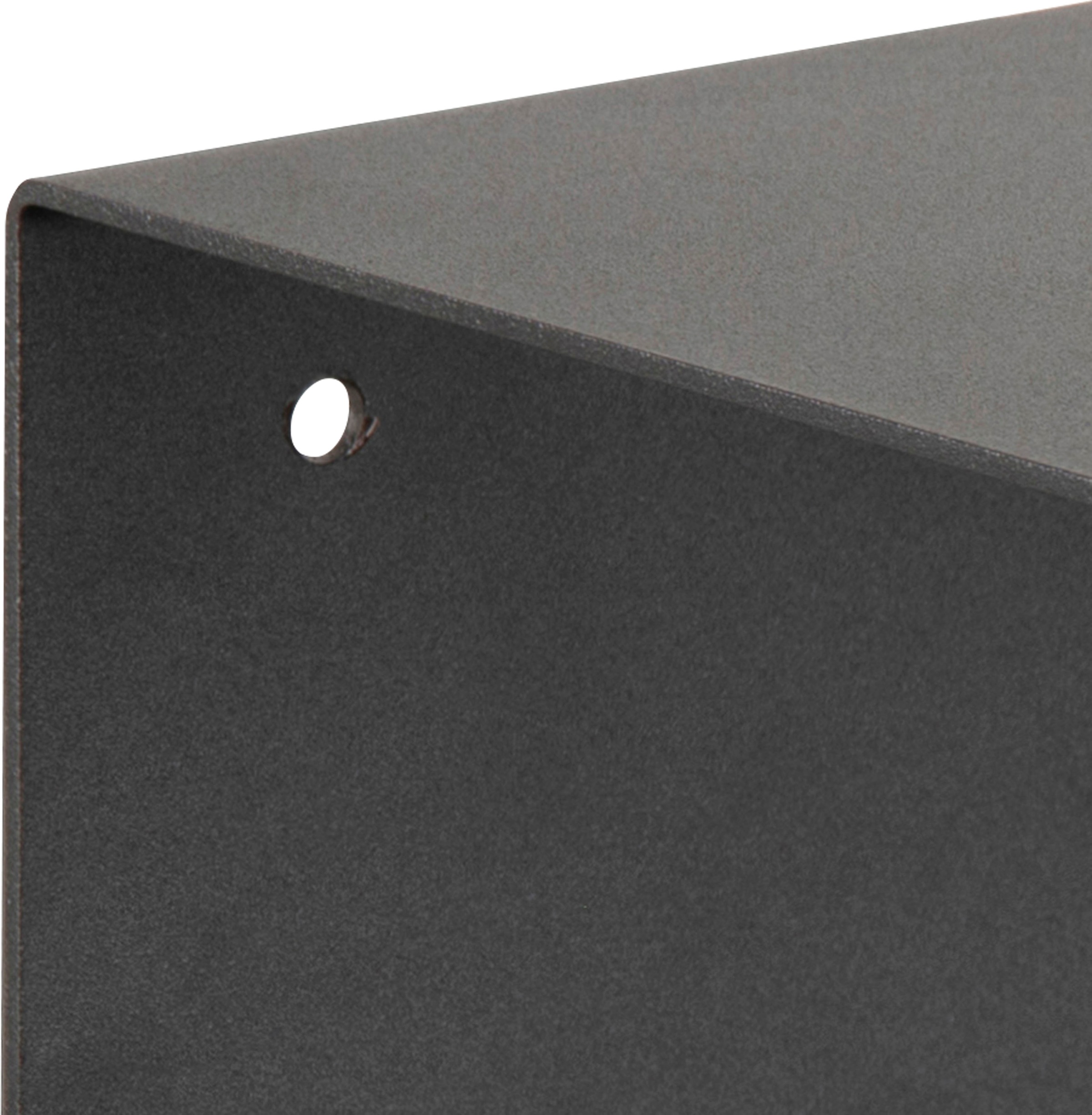 ACTONA GROUP Wandregal »Jonas«, (2 St., VE 2), Winkel Metallregal, im industrial Design