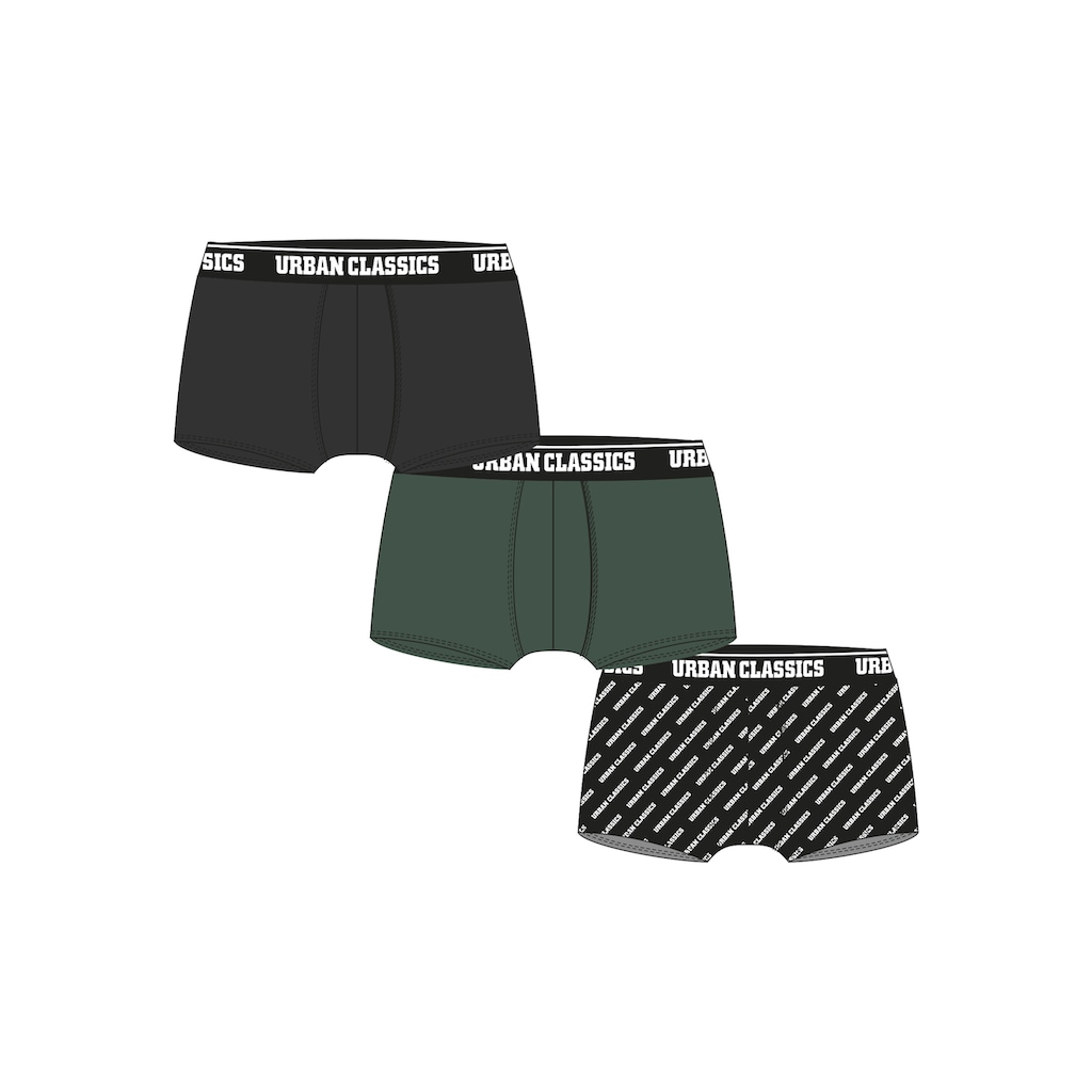 URBAN CLASSICS Boxershorts »Herren Boxer Shorts 3-Pack«, (1 St.)