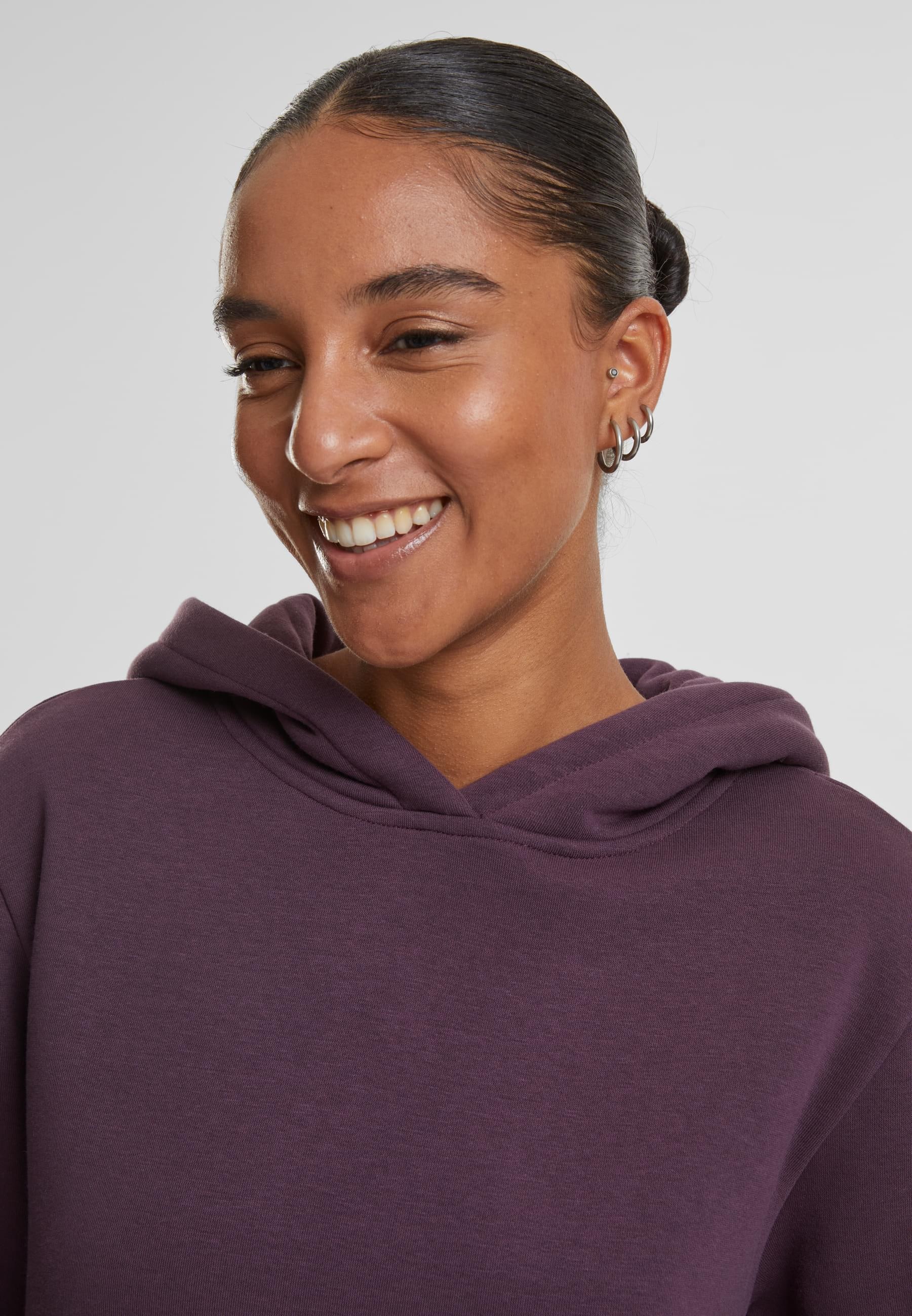 URBAN CLASSICS Kapuzenpullover »Urban Classics Ladies Fluffy Hoody«, (1 tlg.)