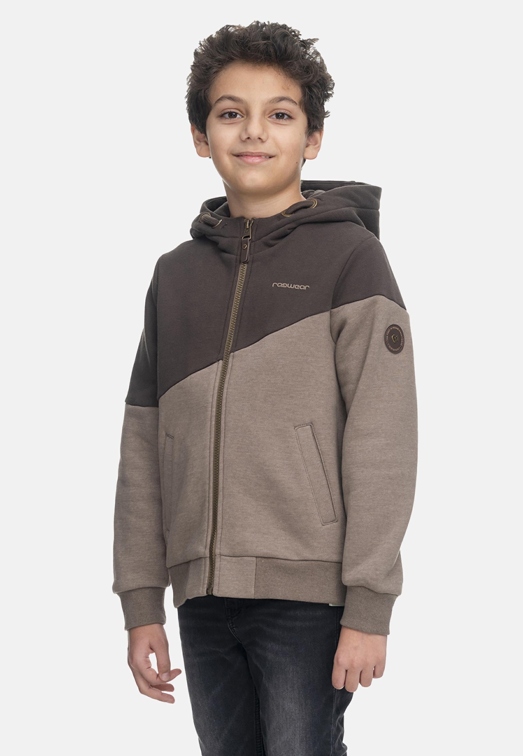 BAUR Ragwear auf Sweat«, bestellen Sweatjacke »Jowell Kinder online Rechnung modische Jungen mit Kapuze | Kapuzensweatjacke