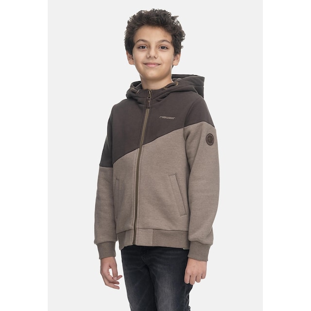 Ragwear Kapuzensweatjacke »Jowell Sweat«, modische Kinder Jungen Sweatjacke  mit Kapuze auf Rechnung online bestellen | BAUR