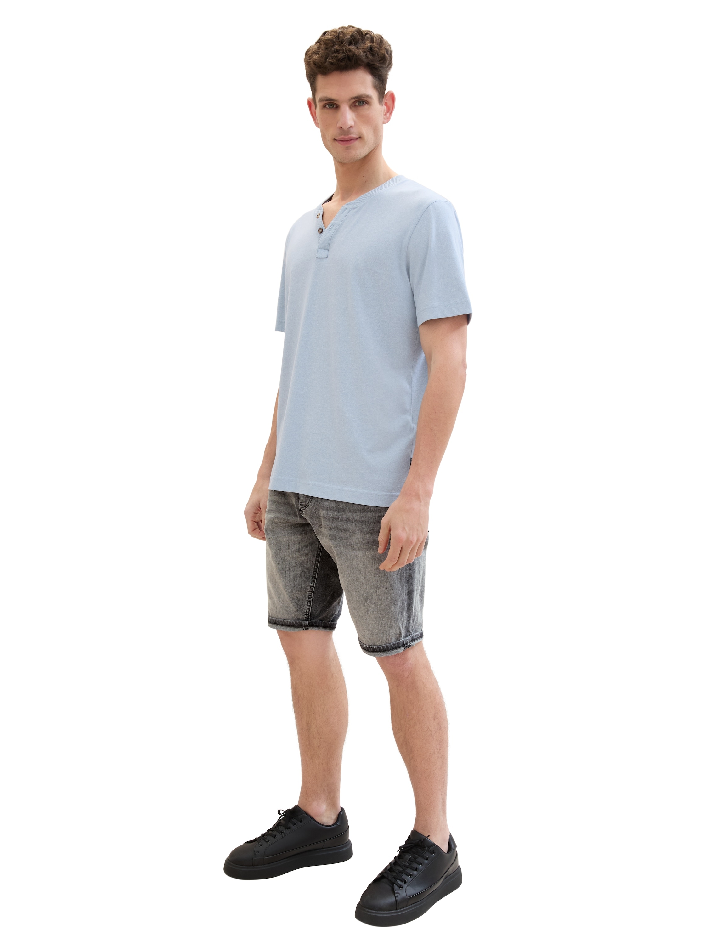 TOM TAILOR Jeansbermudas »JOSH«, mit leichter Waschung