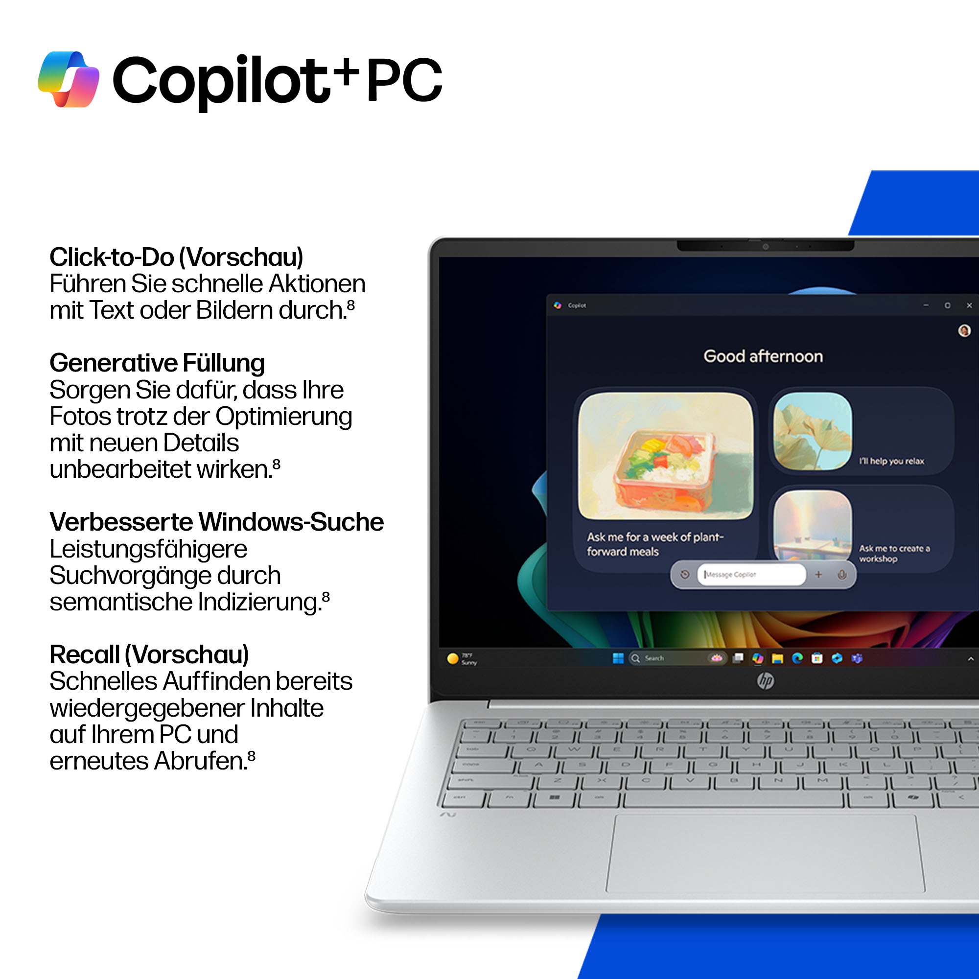 HP Notebook »OmniBook 3 16-bs0050ngx« 40,6 cm / 16 ″ Intel Ultra 5 Intel Graphics 512 GB SSD
