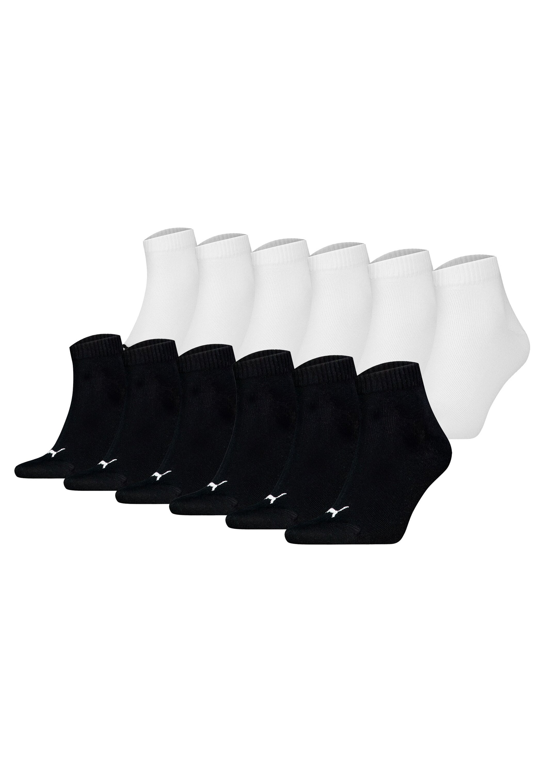PUMA Kurzsocken "Socken Quarter Plain ECOM 12P 12er Pack" 12 Paar tlg.