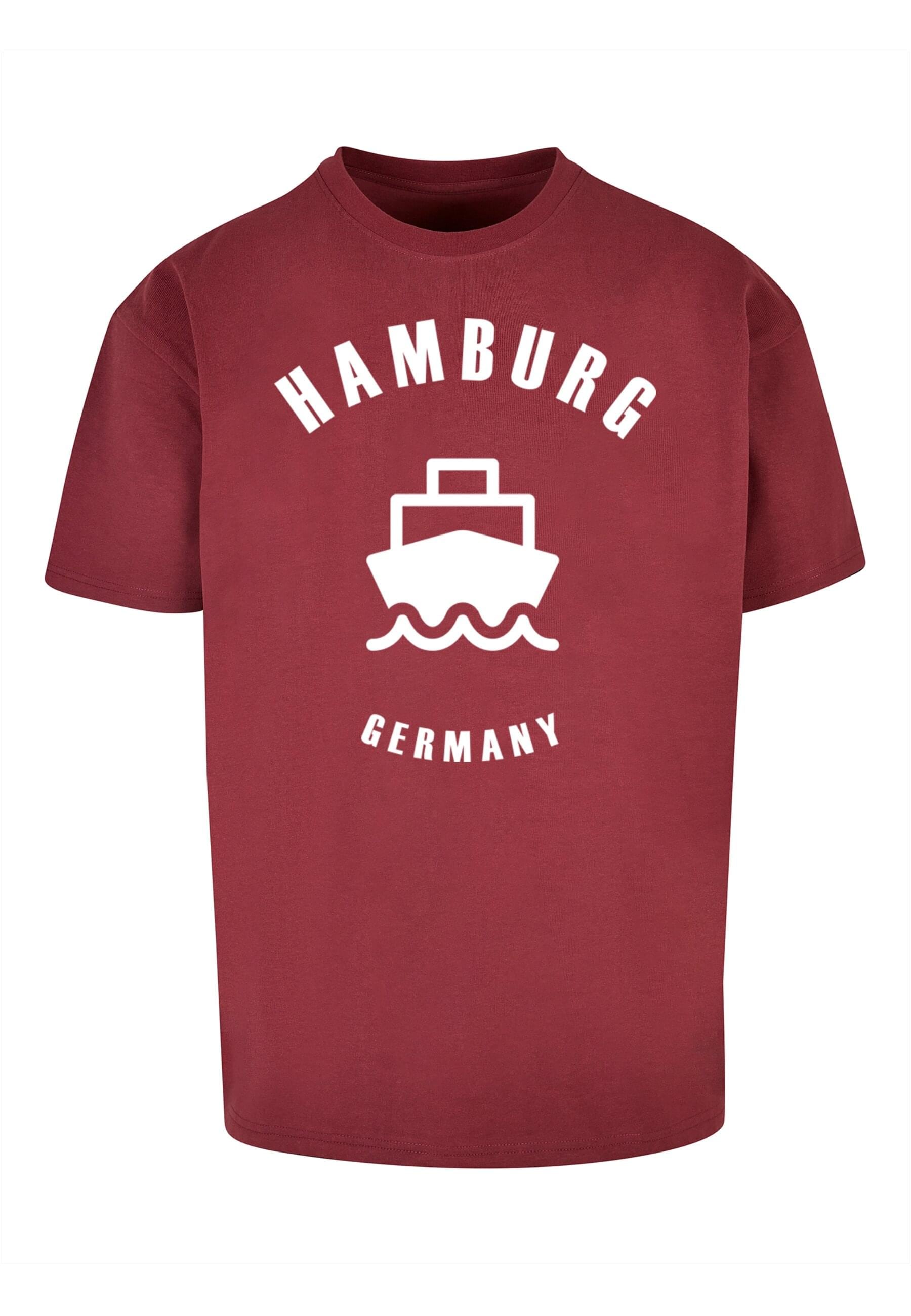 Merchcode T-Shirt "Merchcode Herren Hamburg X Heavy Oversize Tee-BY102", (1 günstig online kaufen
