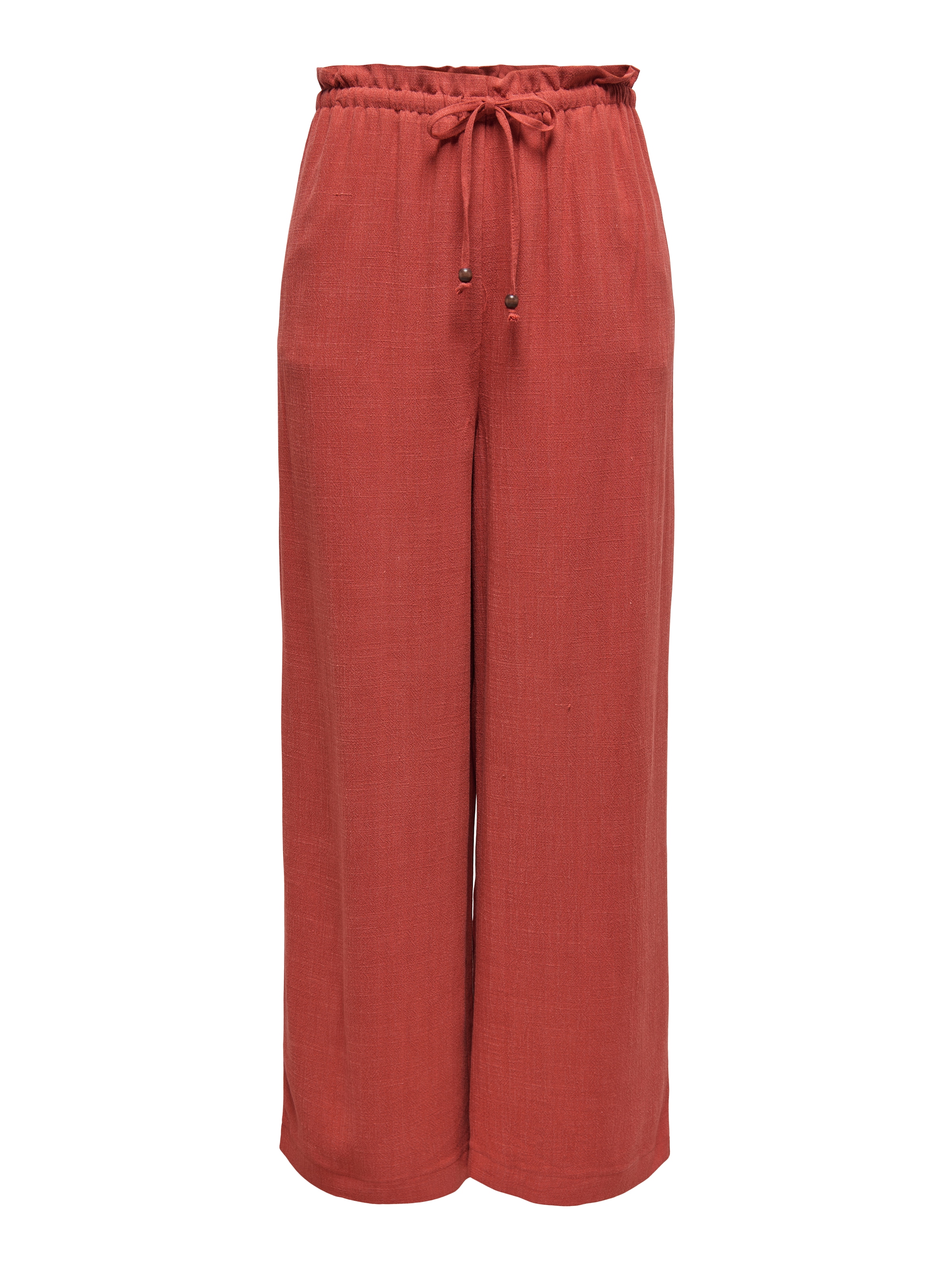 ONLY Schlupfhose "ONLSOLVI MW LINEN BL PB CULOTTE CC PNT", Sommerhose, mit günstig online kaufen