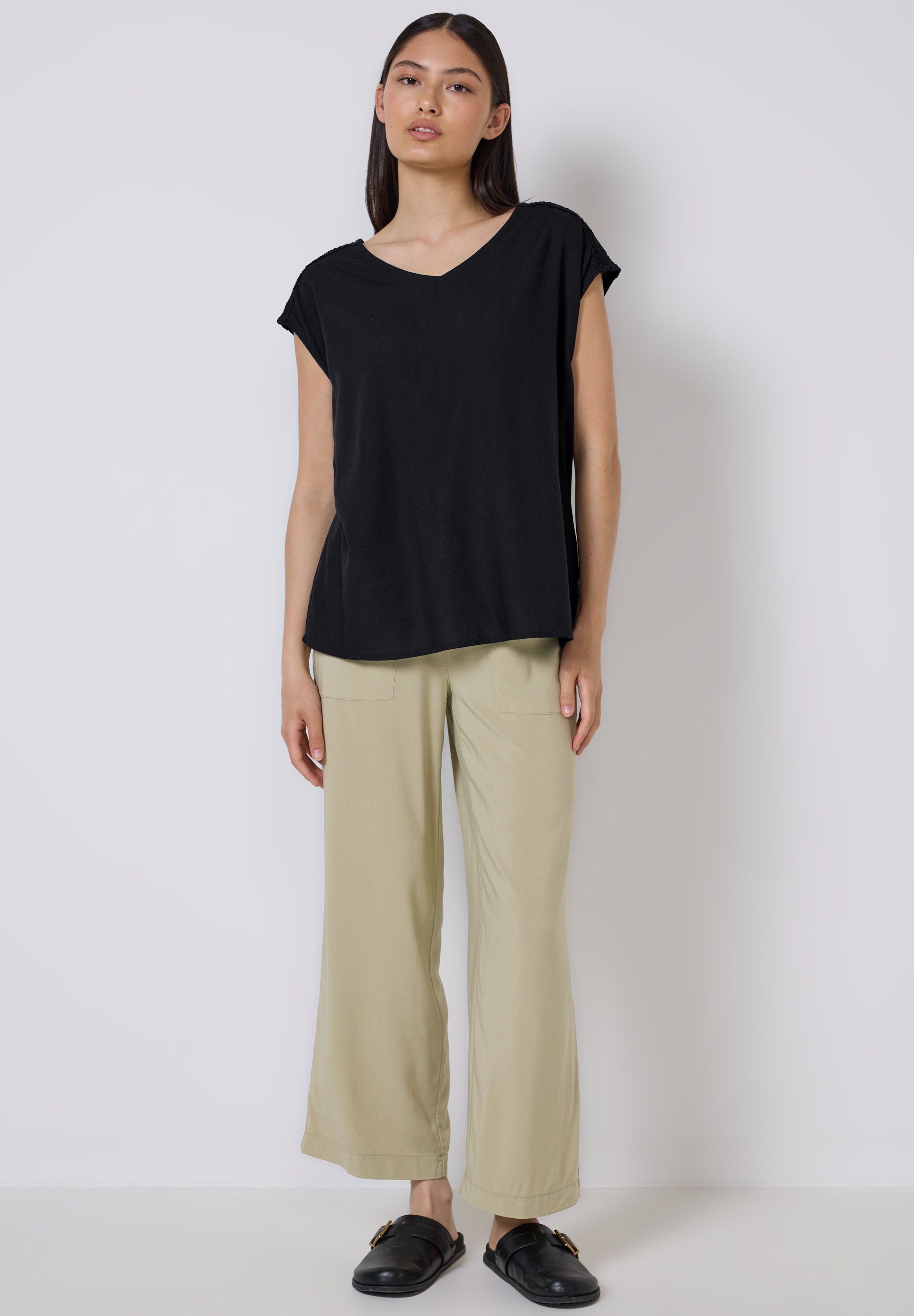 Thumbnail - STREET ONE STUDIO Shirtbluse, mit V-Ausschnitt