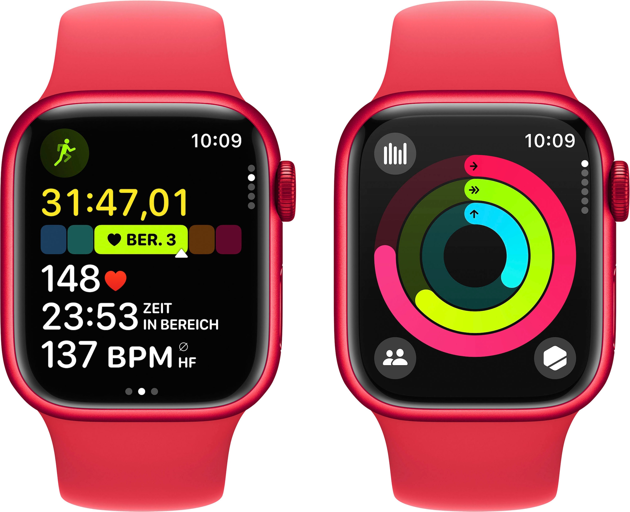 Apple Smartwatch »Watch Series 9 GPS + Cellular«, (Watch OS 10) | BAUR