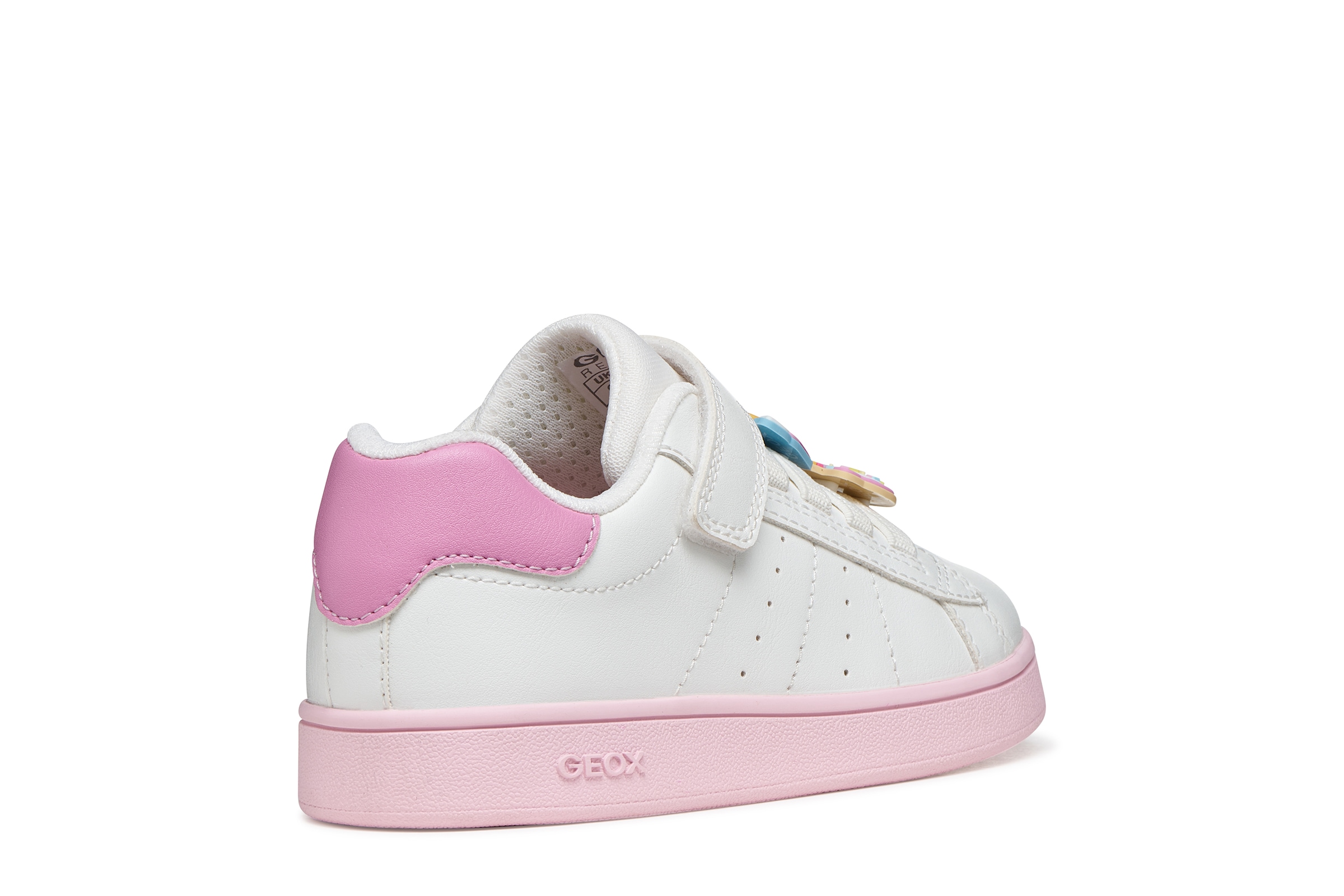 Geox Sneaker »J ECLYPER GIRL«  Slipper mit Kontrastbesatz, Größenschablone zum Download