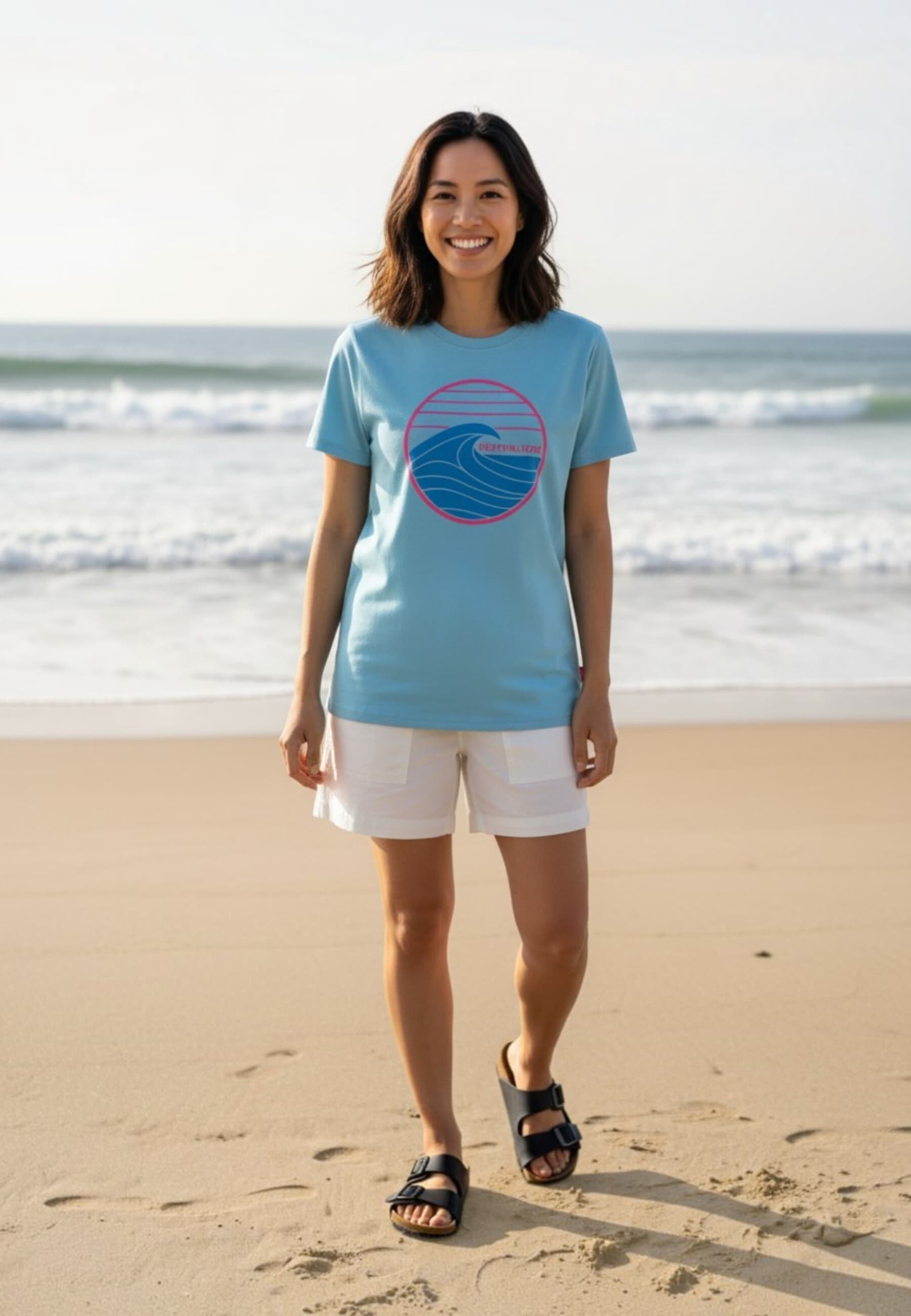 salzhaut T-Shirt »Shirt STEENTJE - KÜSTENLIEBE WELLE«