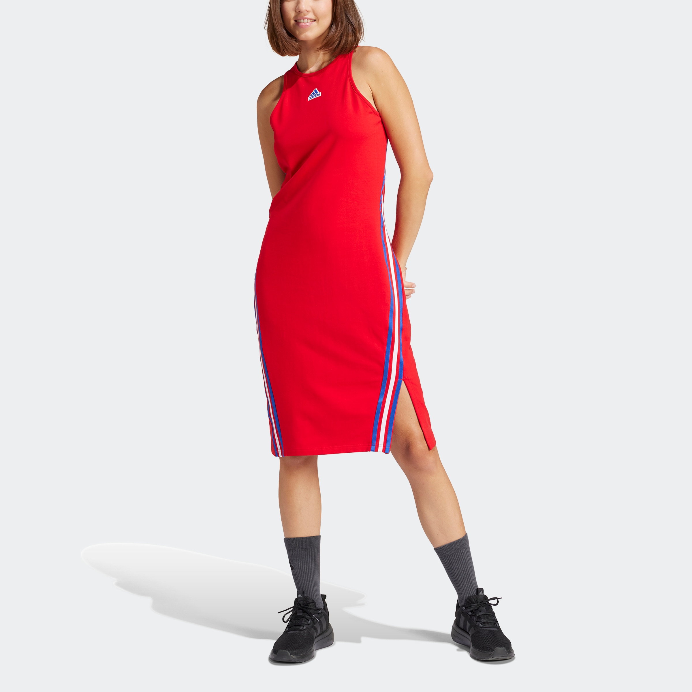 adidas Sportswear Suknelė »W FI 3S suknelė (1 tlg.)