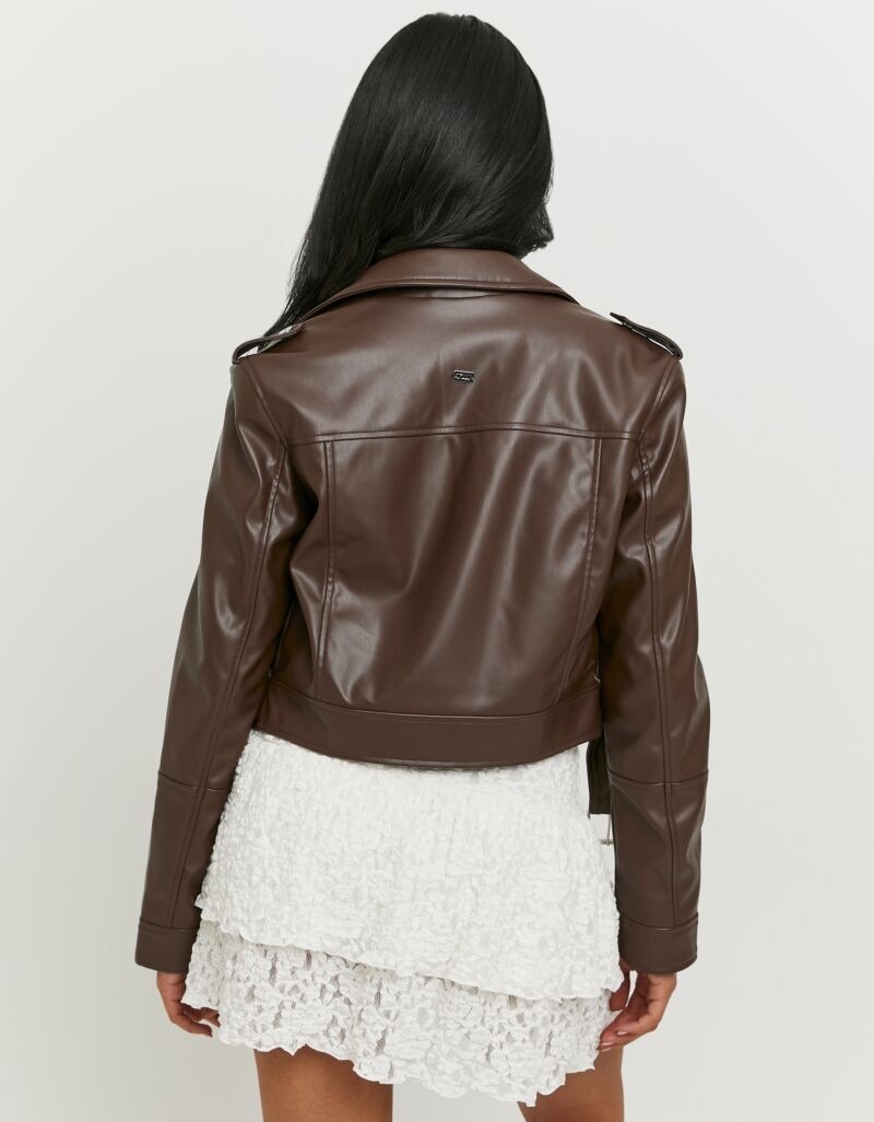 Tally Weijl Lederimitatjacke "SJAPUTILOT" Kunstfaser, im Biker-Stil in verk günstig online kaufen