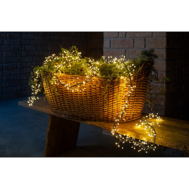 AM Design LED-Lichterkette »Doppelcluster, Weihnachtsdeko aussen« kaufen |  BAUR