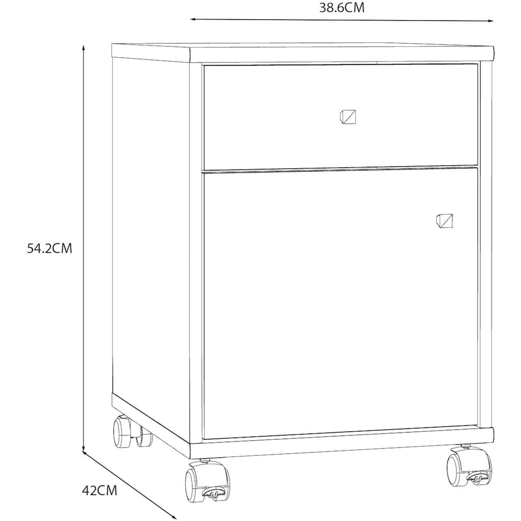 FORTE Rollcontainer »Tempra«