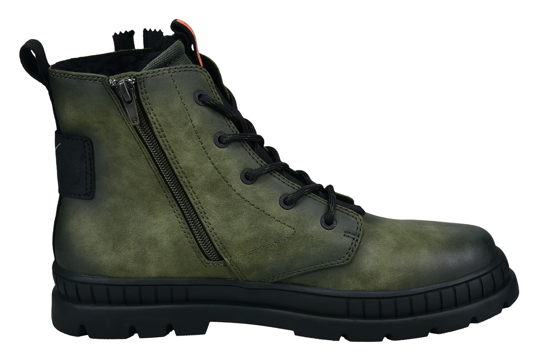 bugatti Winterboots, Schnürstiefel, Herrenboots mit modischem Zip