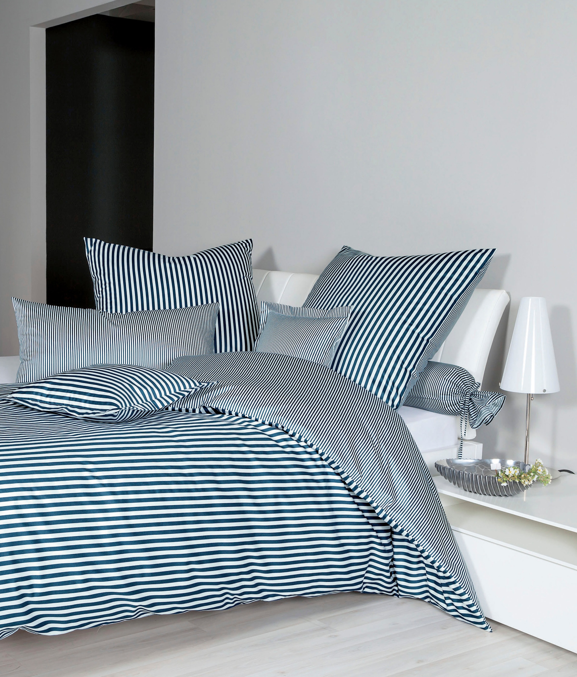 Janine Wendebettwäsche "modernclassic 3912, 100% Baumwolle" 3 Stk. mit Reiß günstig online kaufen