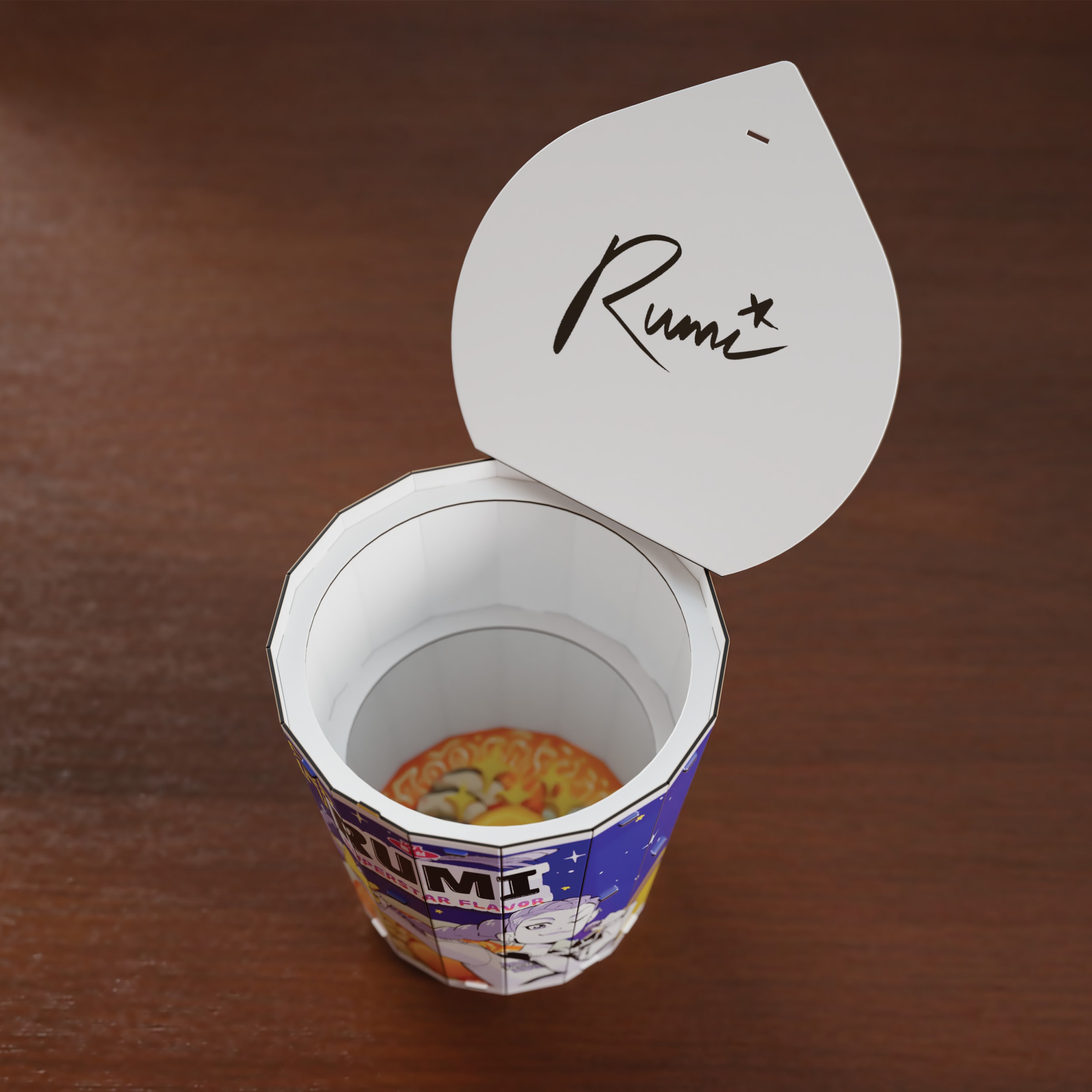 Spin Master 3D-Puzzle »4D Build - K-Pop Demon Hunters - Rumi im Ramen-Becher«