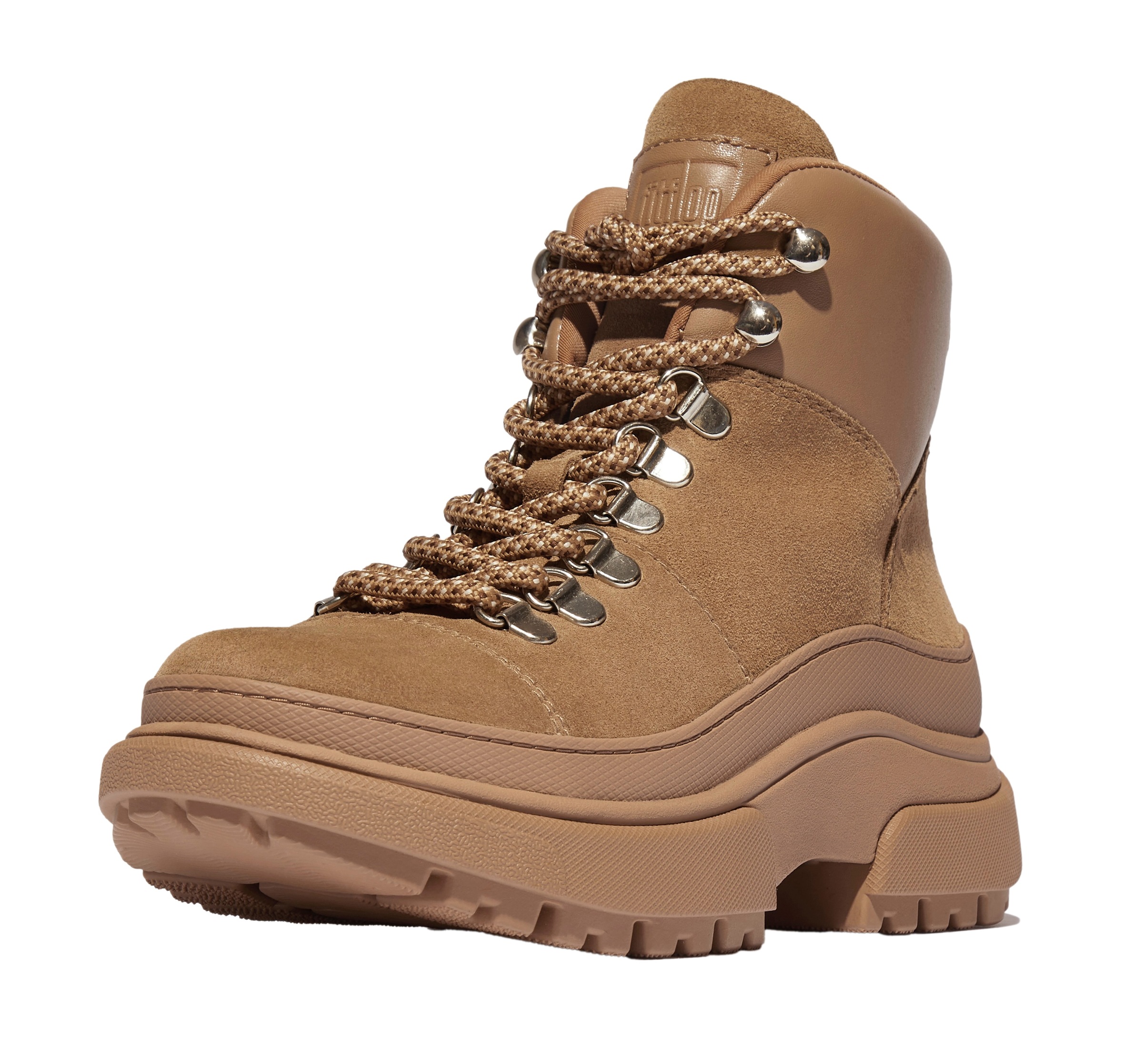 Fitflop Schnürboots "WYLDER SUEDE HIKER-LACE BOOTS", Trekking Boots, Schnür günstig online kaufen