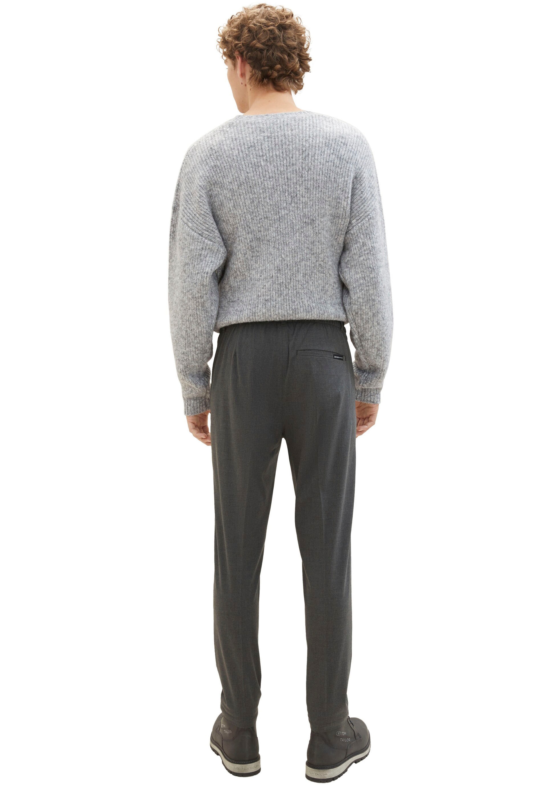 TOM TAILOR Denim Chinohose, mit Stretchbund