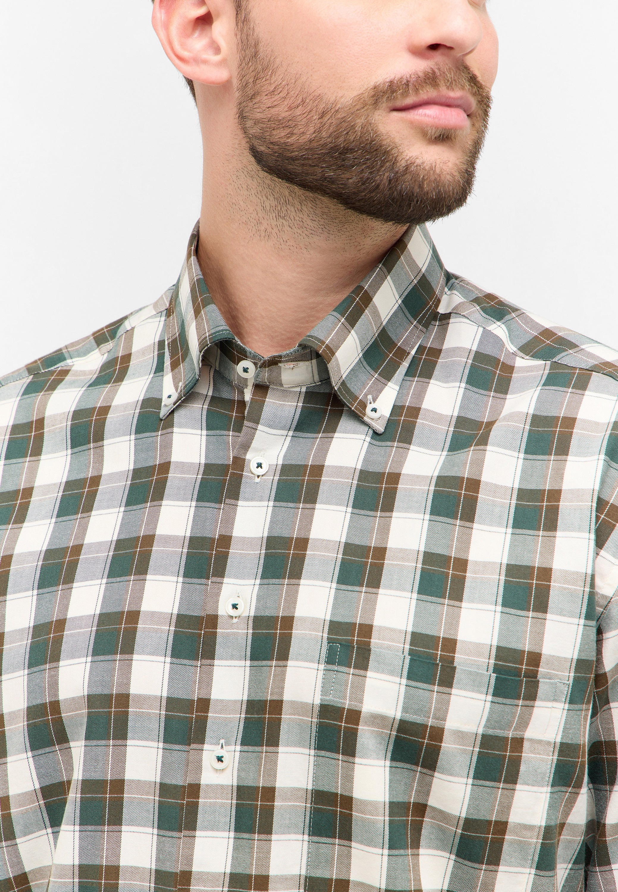 Thumbnail - Eterna Langarmhemd "COMFORT FIT" EASY IRON (bügelleicht)