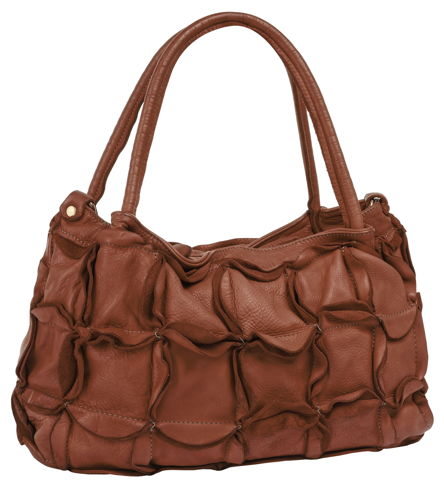 Samantha Look Shopper, echt Leder, Made in Italy