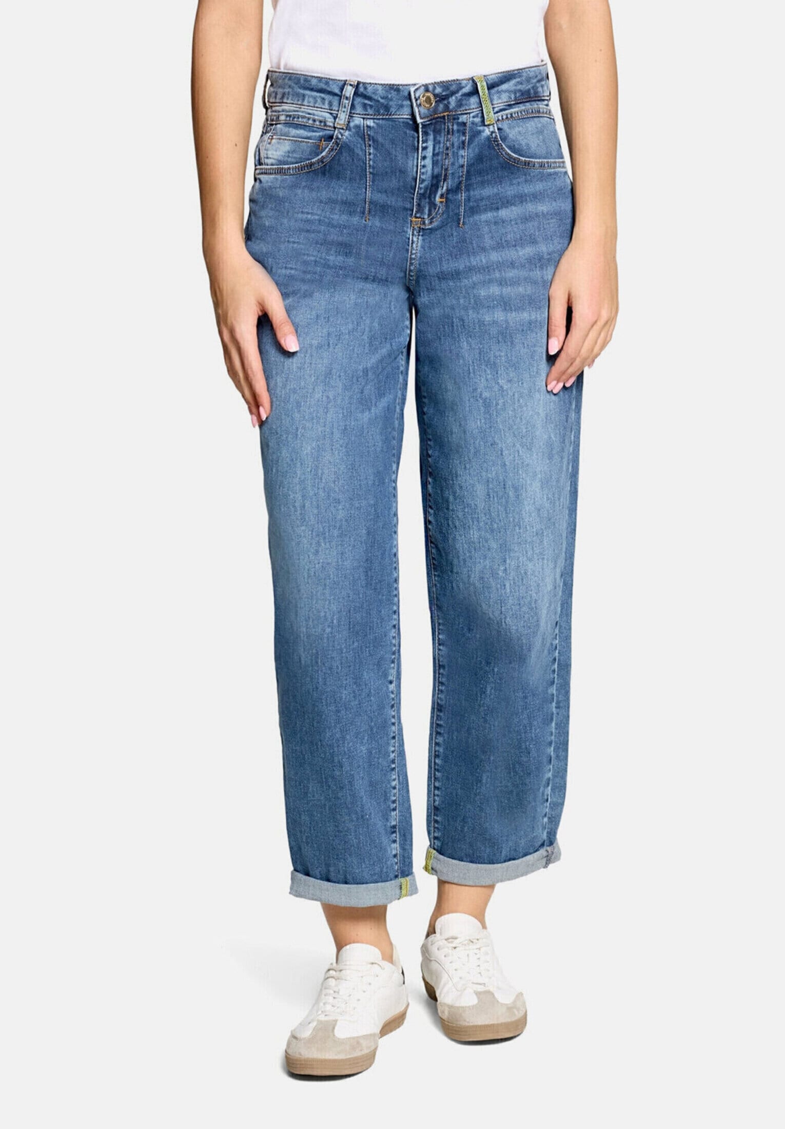 Cartoon Ankle-Jeans »Damen mit Waschung«