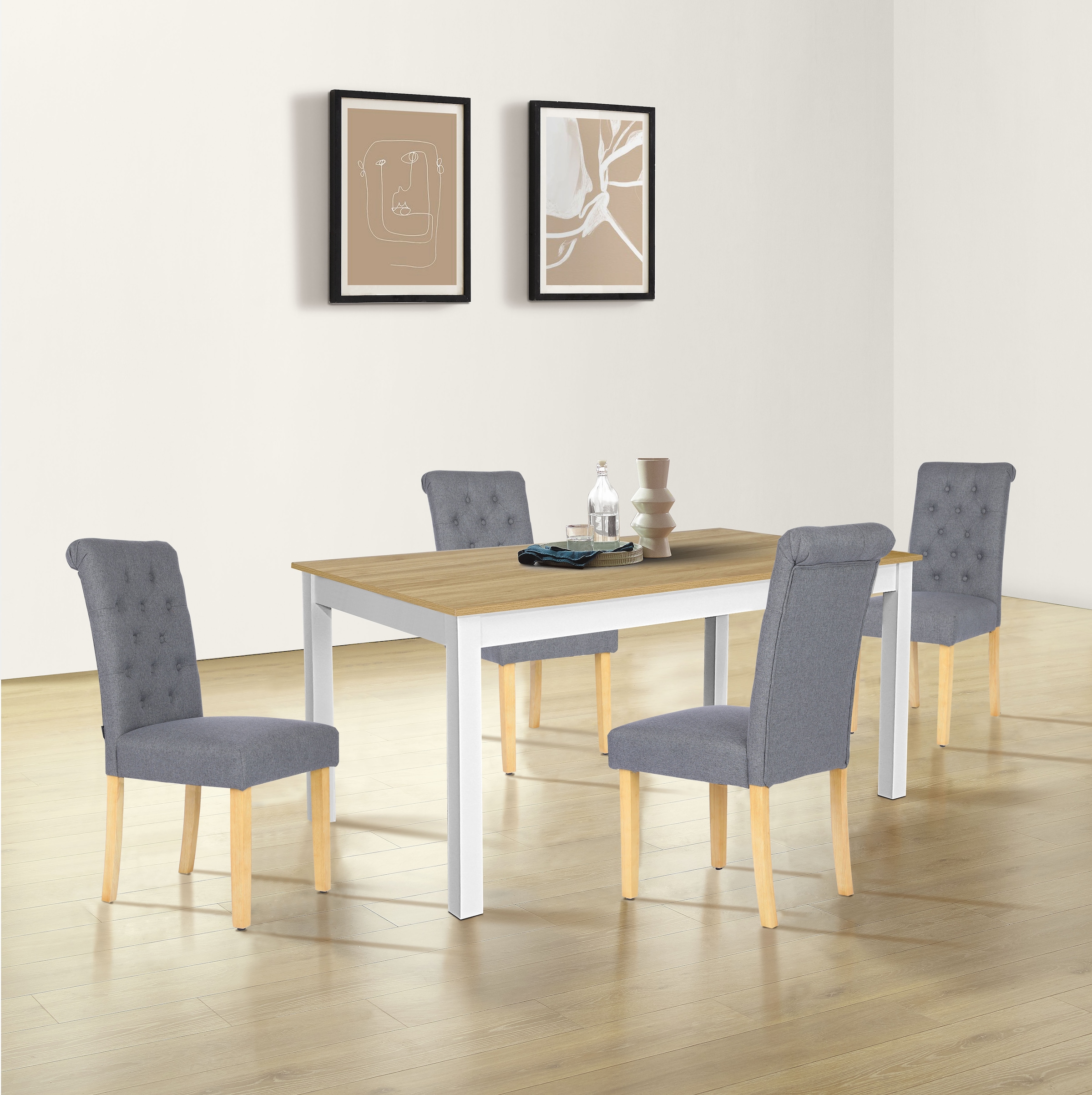 Home affaire Esszimmerstuhl "Liao, TOPSELLER, 2er-Set", (Set), pflegeleicht günstig online kaufen