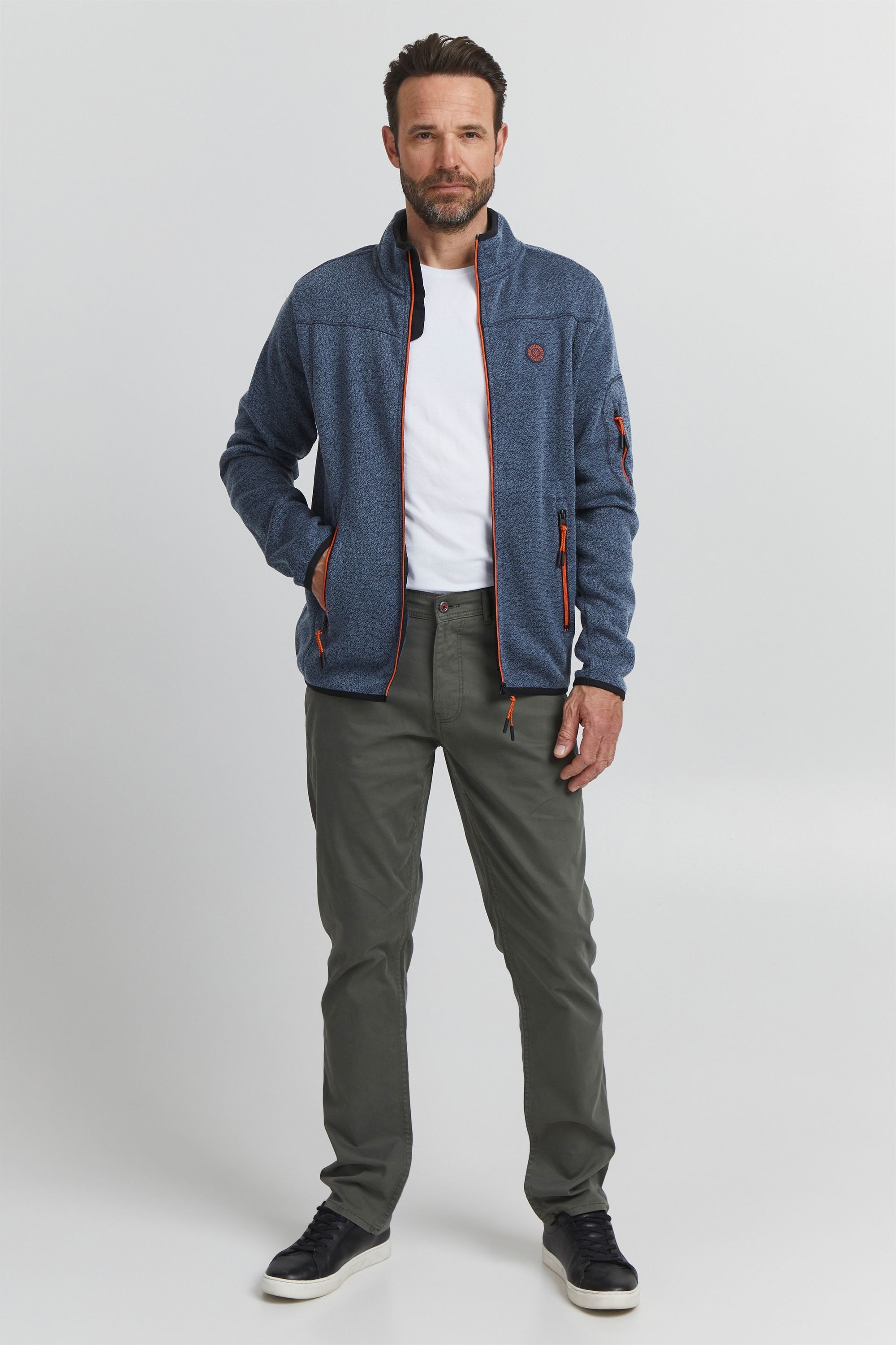 FQ1924 Fleecejacke »Fleecejacke FQPentrus«, ohne Kapuze