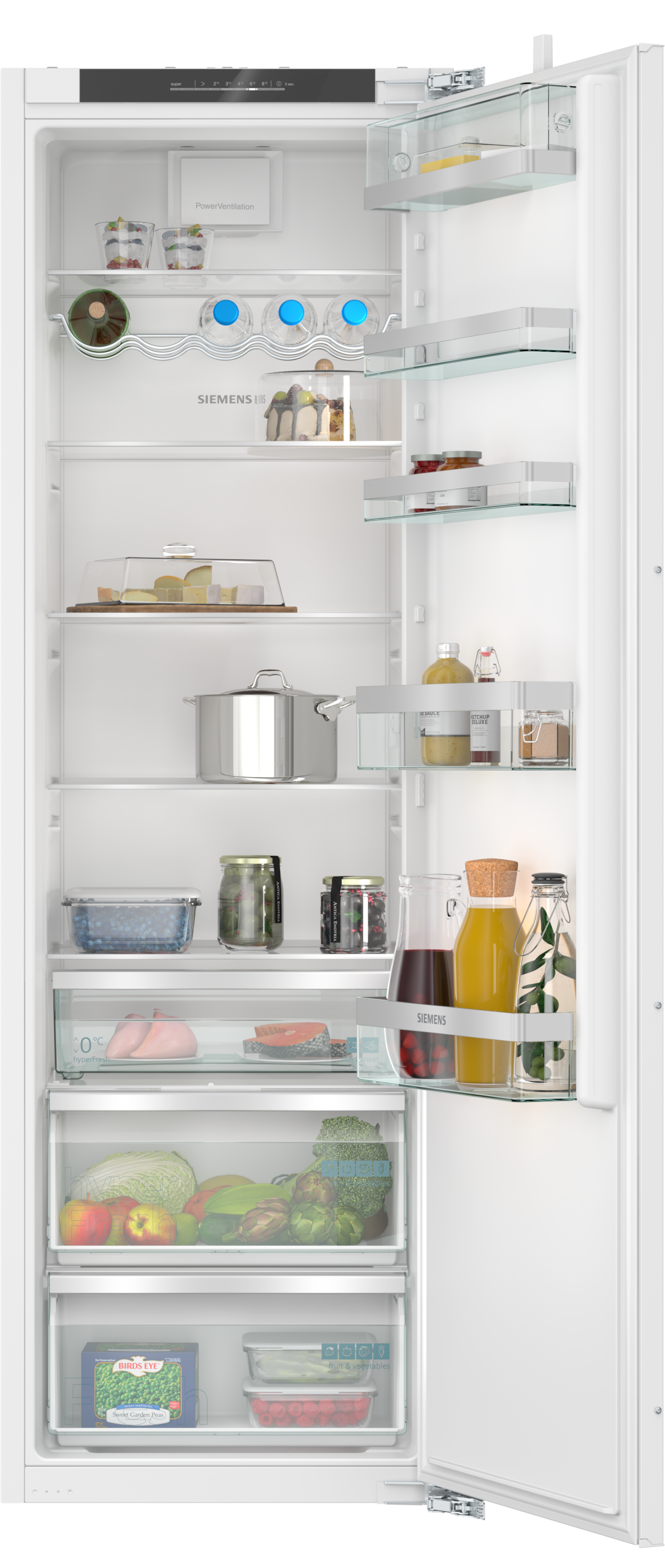 SIEMENS Einbaukühlschrank iQ500 "KI81RADD0" 177,2 cm hoch 55,8 cm breit LED günstig online kaufen