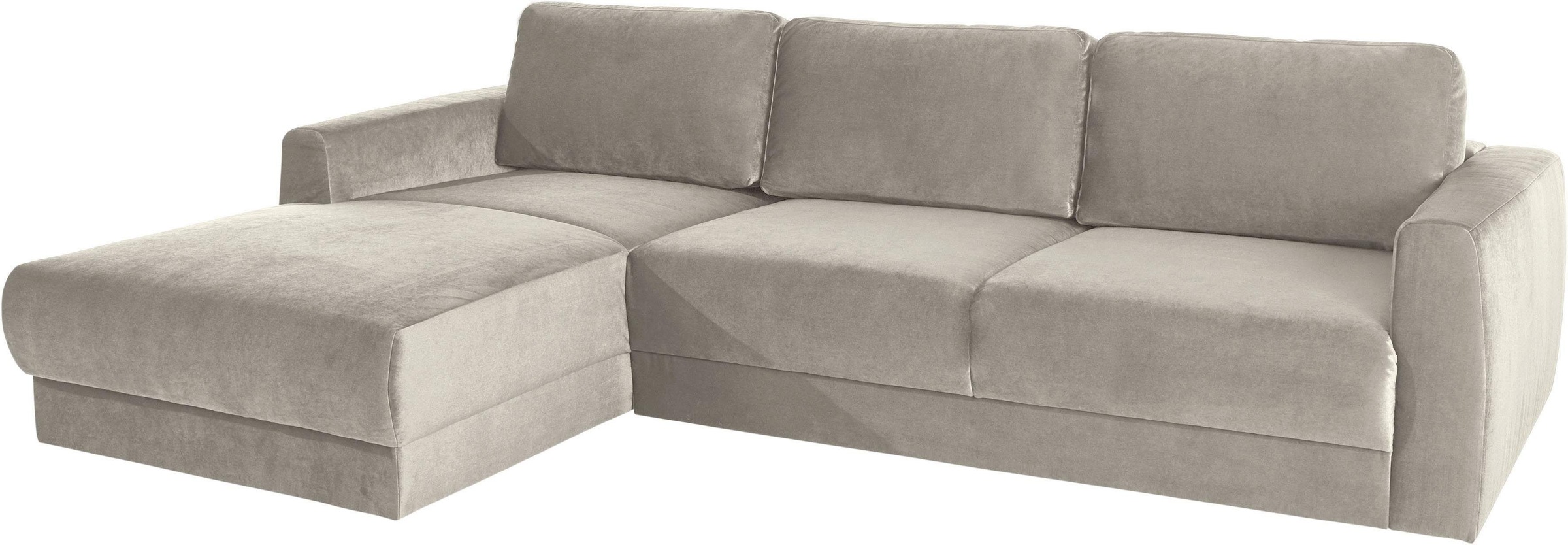 OTTO home Ecksofa "Hobro L-Form" in 3 Bezugsqualitäten in vielen Farben, De günstig online kaufen