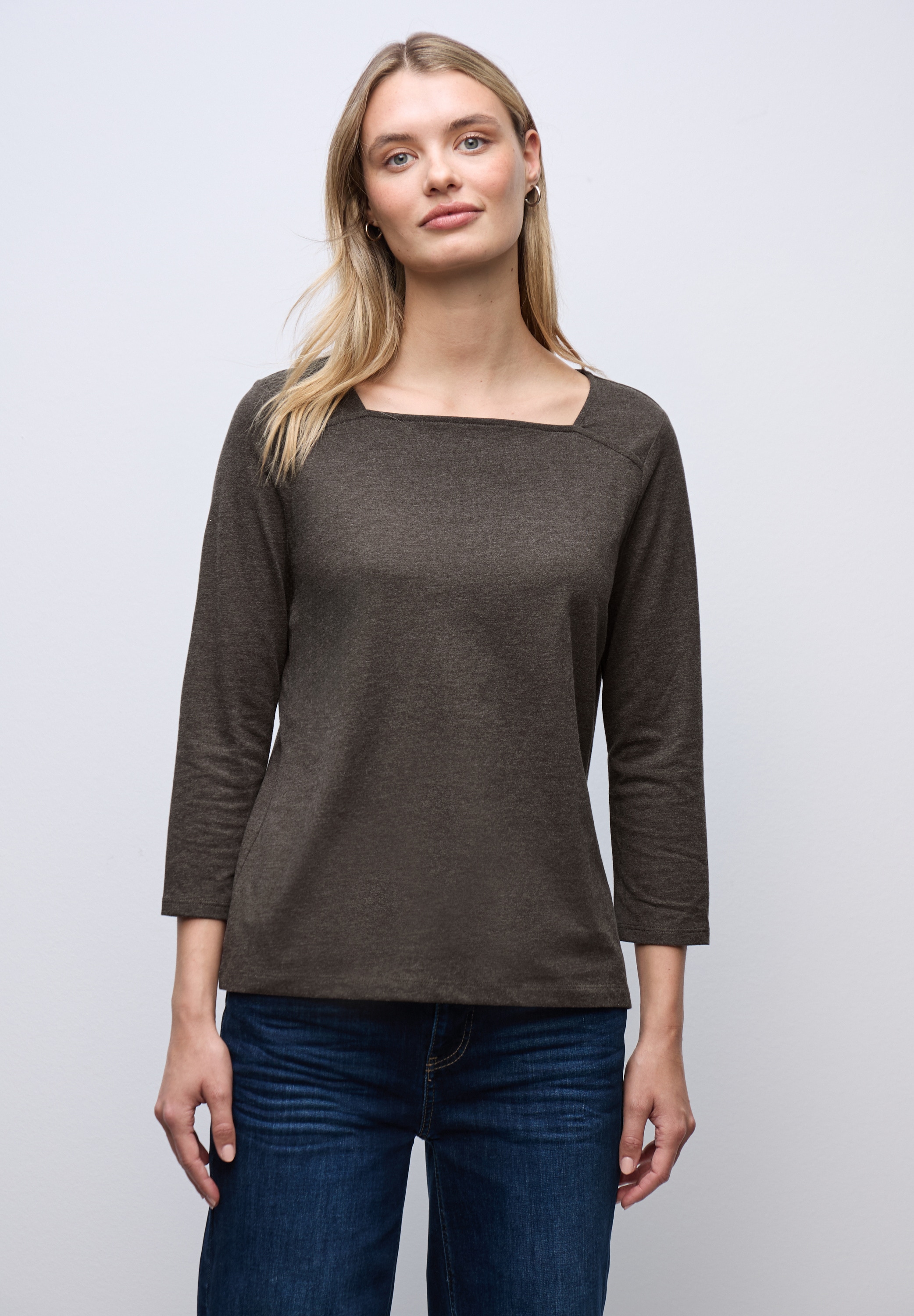 STREET ONE T-Shirt im soften Baumwoll-Mix günstig online kaufen