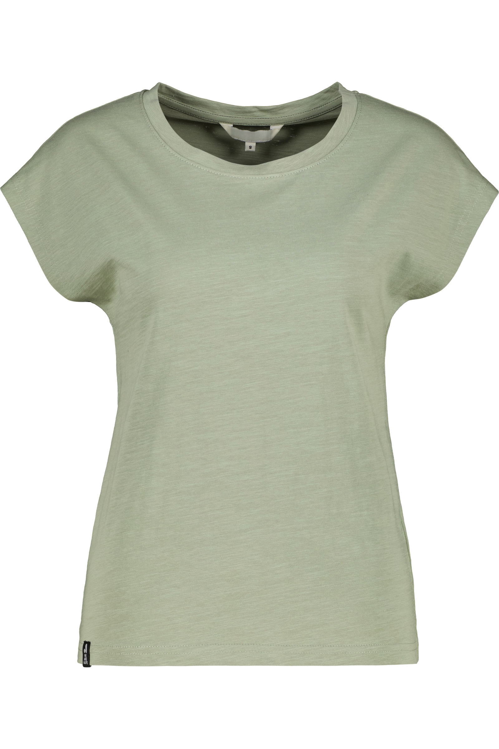 Alife & Kickin Rundhalsshirt leichtes Sommer-Top mit Print aus Bio-Baumwolle mit Rundhals