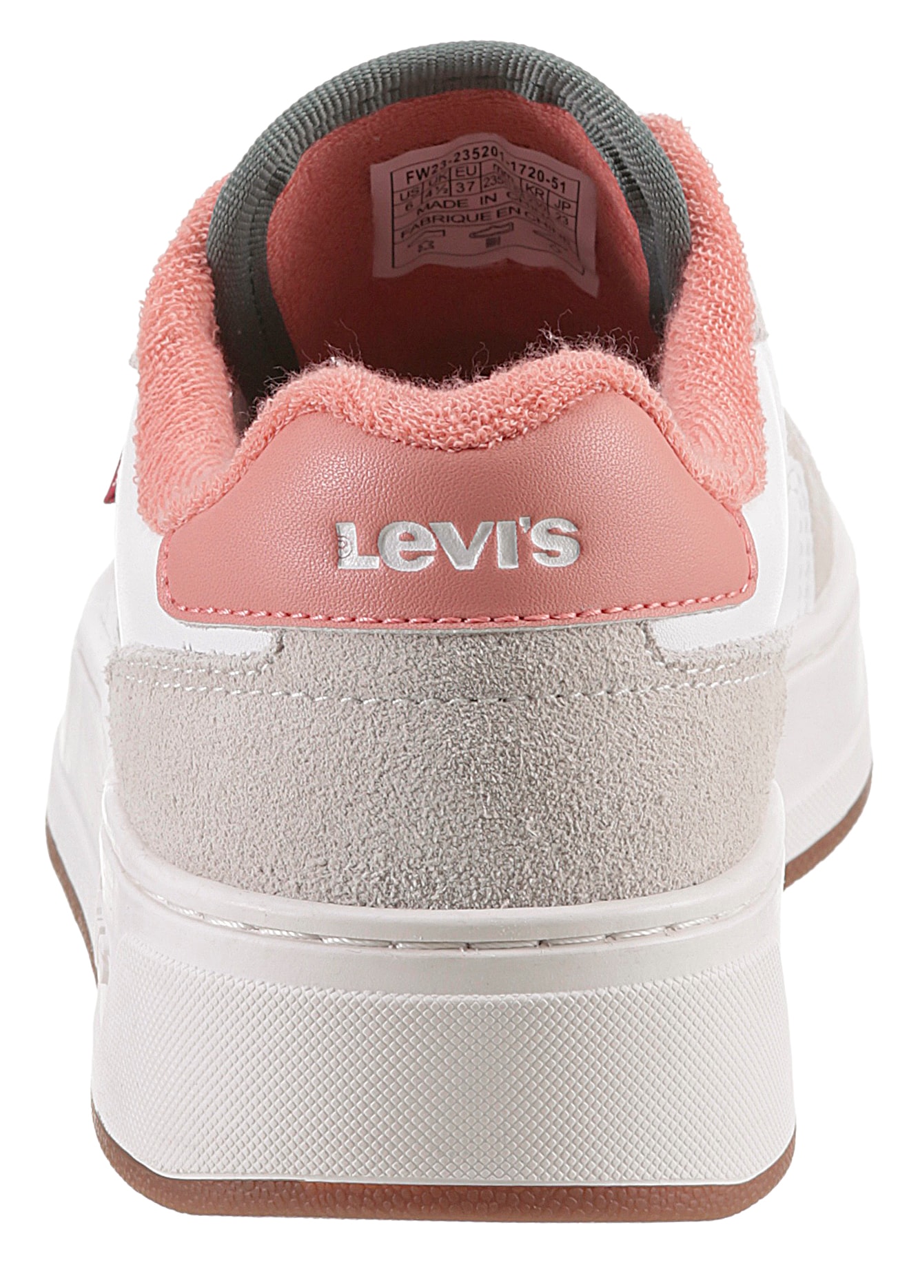 Levi's® Keilsneaker »GLIDE S«, mit Logoschriftzügen, Freizeitschuh, Halbschuh, Schnürschuh