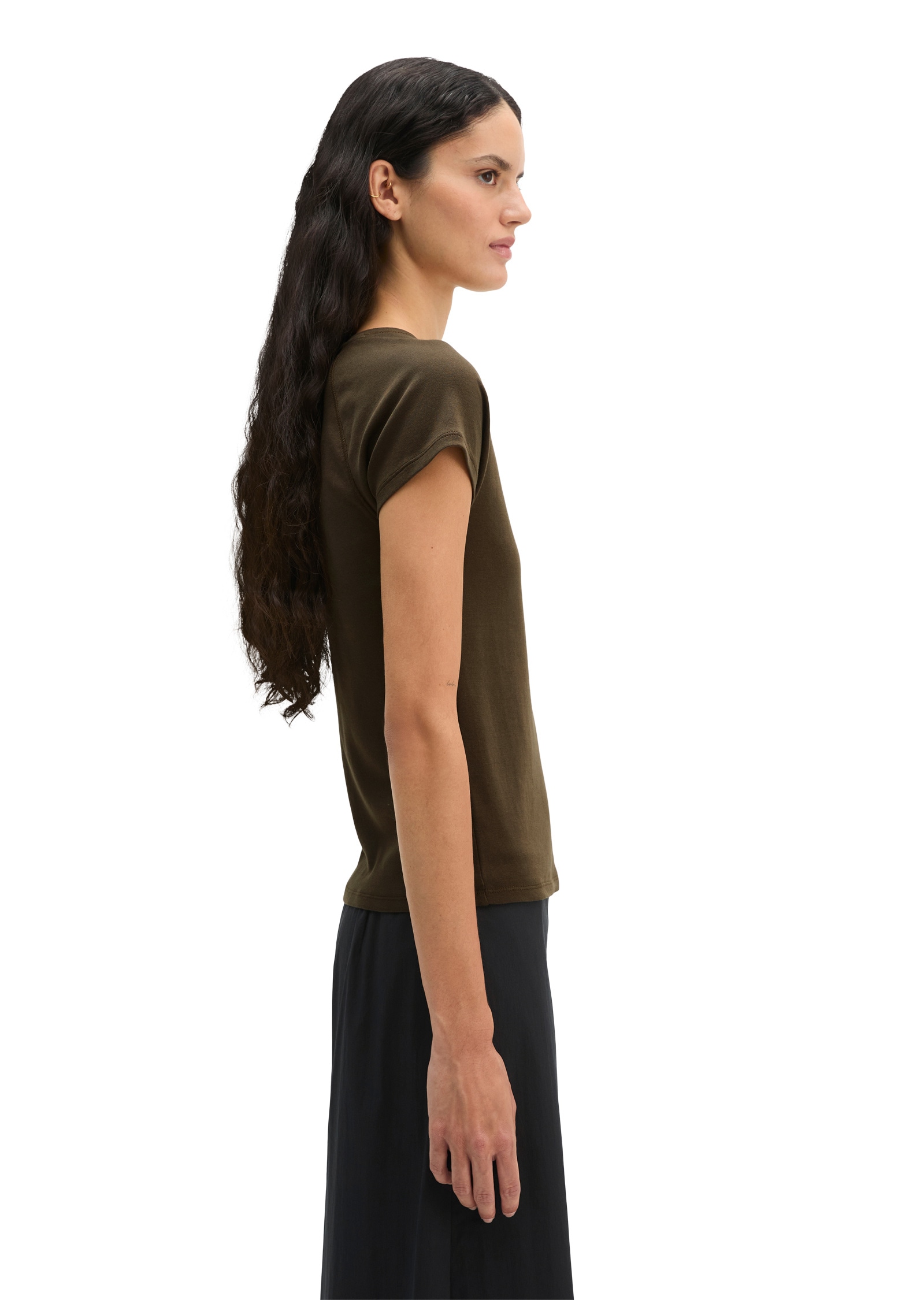 Marc O'Polo T-Shirt »aus Organic-Cotton-Rib-Jersey«