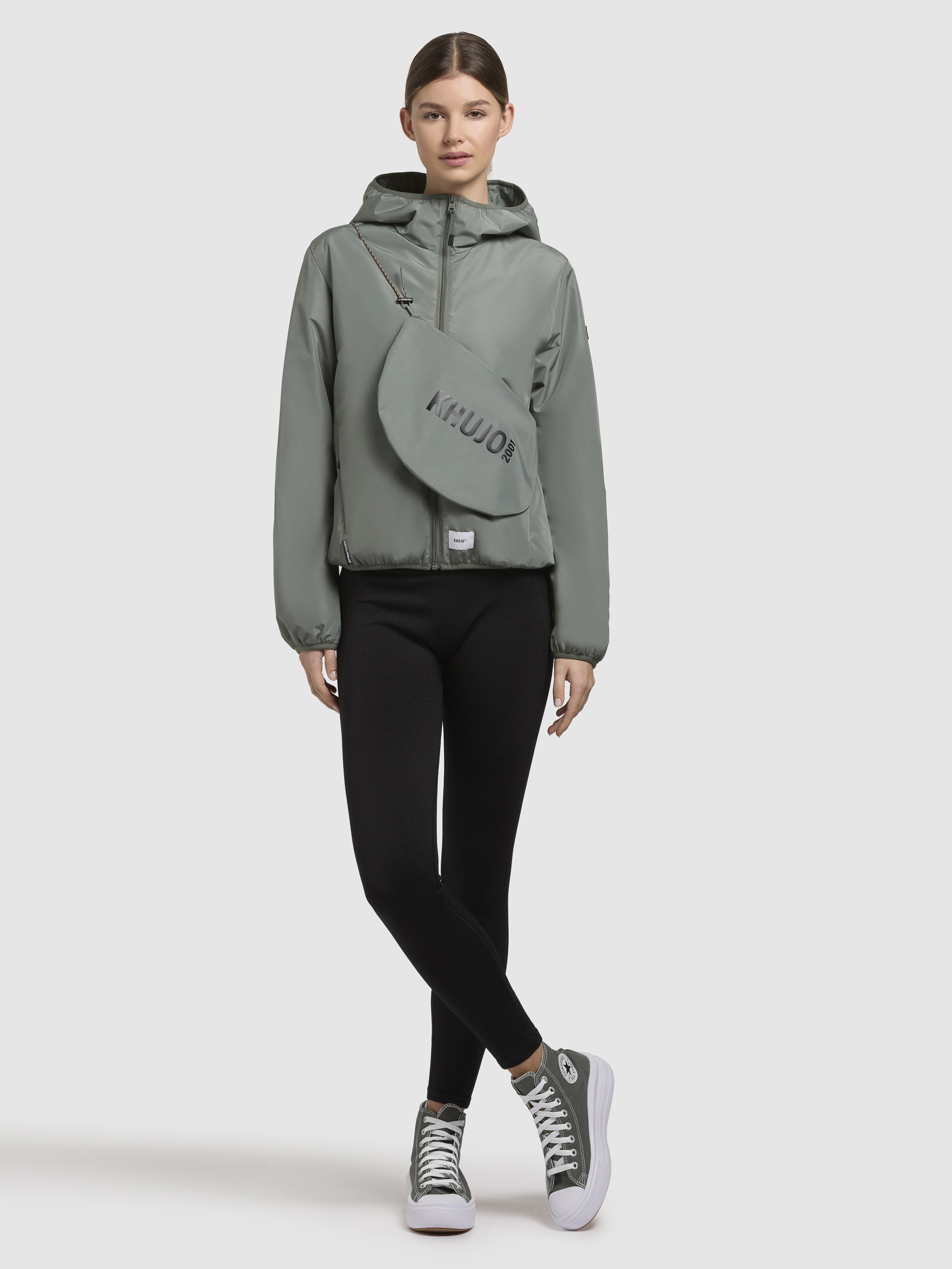 khujo Anorak »SHELLY«, mit Kapuze
