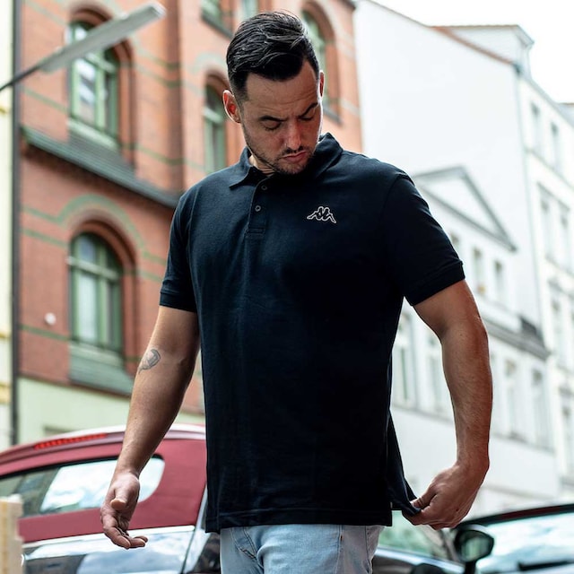 Kappa Poloshirt, in großen Größen erhältlich ▷ kaufen | BAUR