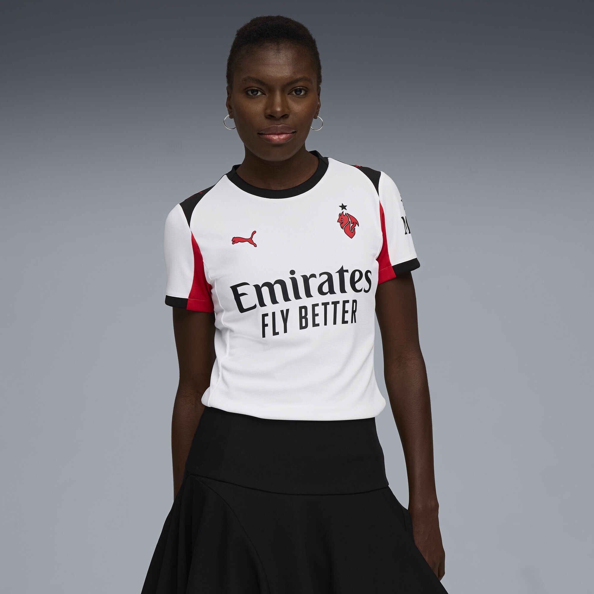 PUMA Trainingsshirt »AC Milan 25/26 Auswärtstrikot Damen«