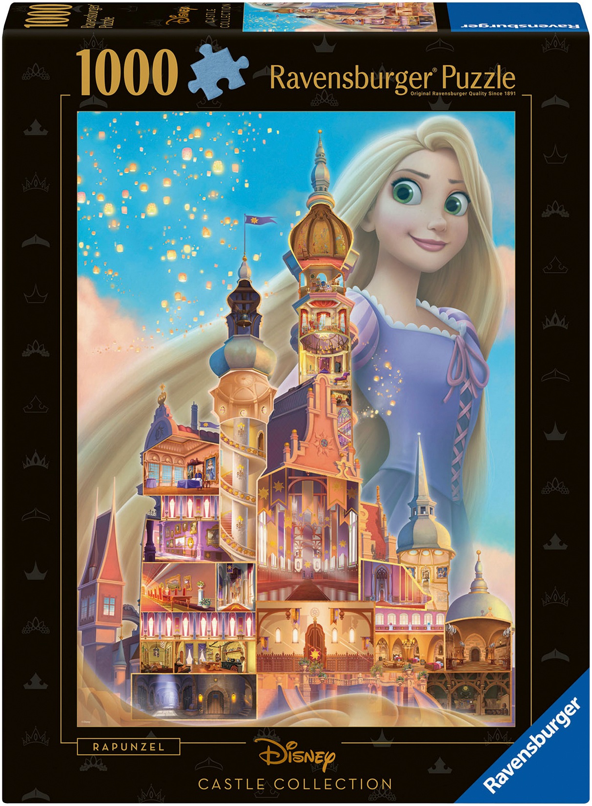 Puzzle »Castle Collection - Disney Princess, Rapunzel«, Made in Germany; FSC® -...