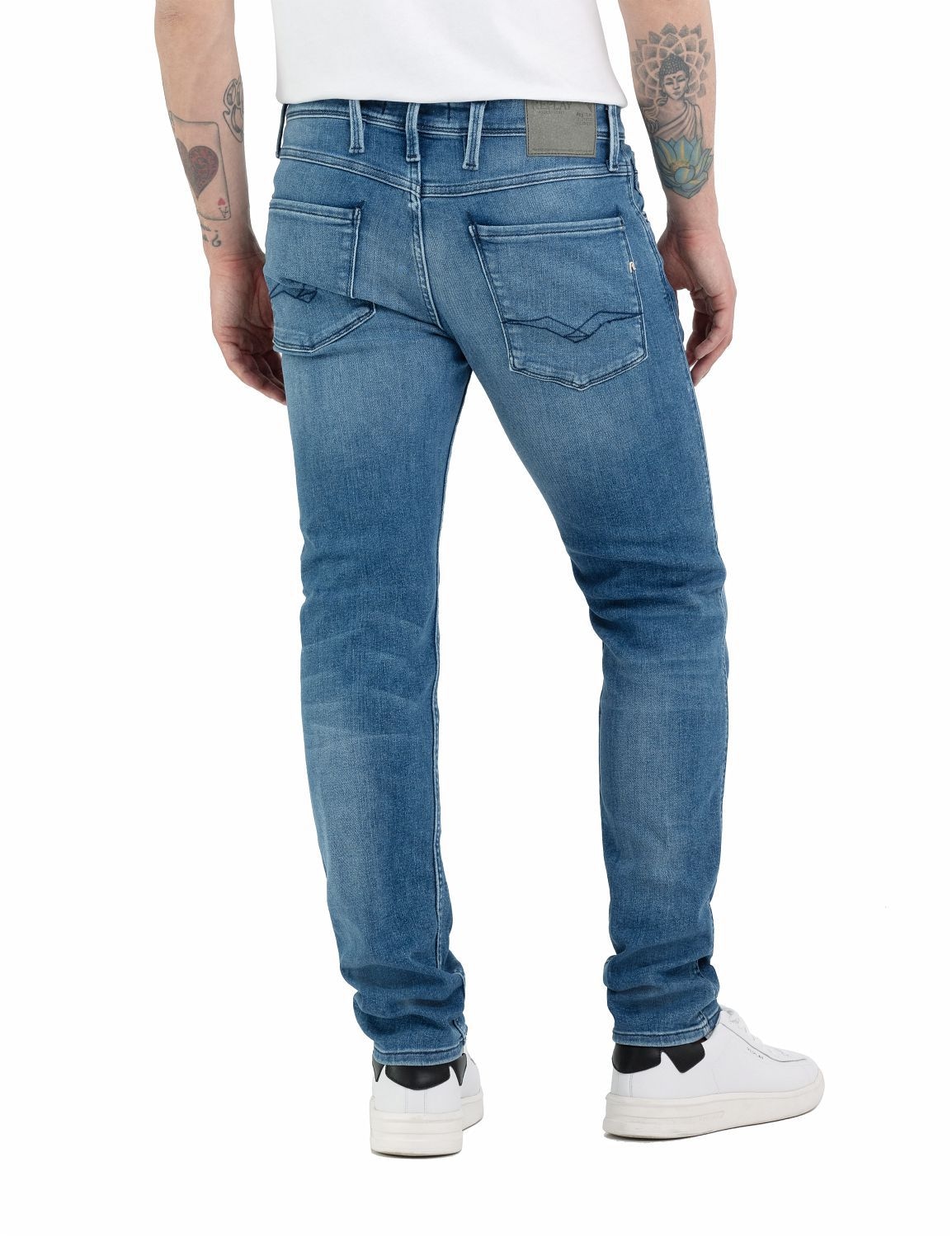 Replay Slim-fit-Jeans »Anbass Superstretch« elastisch