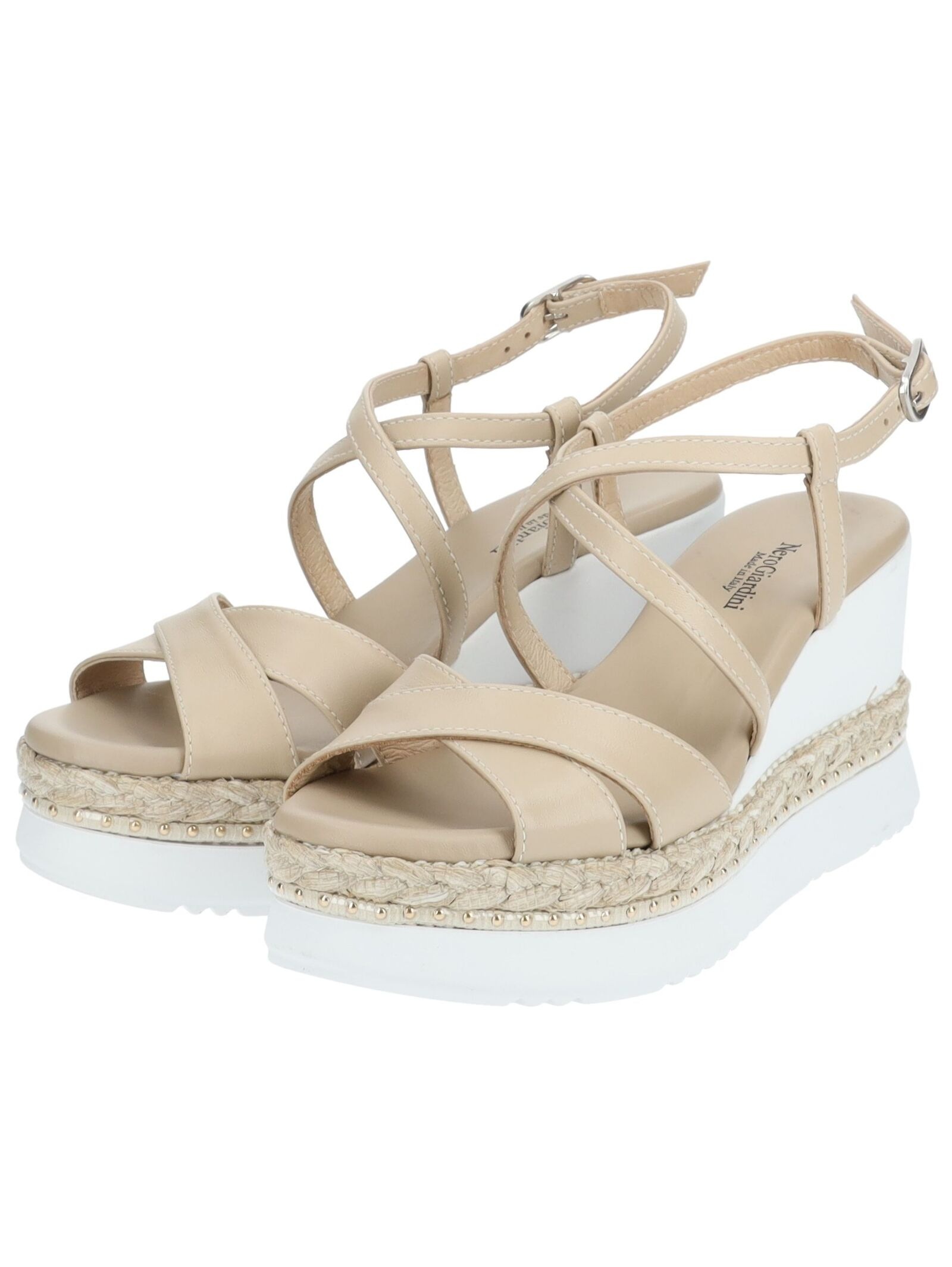 Nero Giardini Keilsandalette »Nero Giardini Sandalen Leder«
