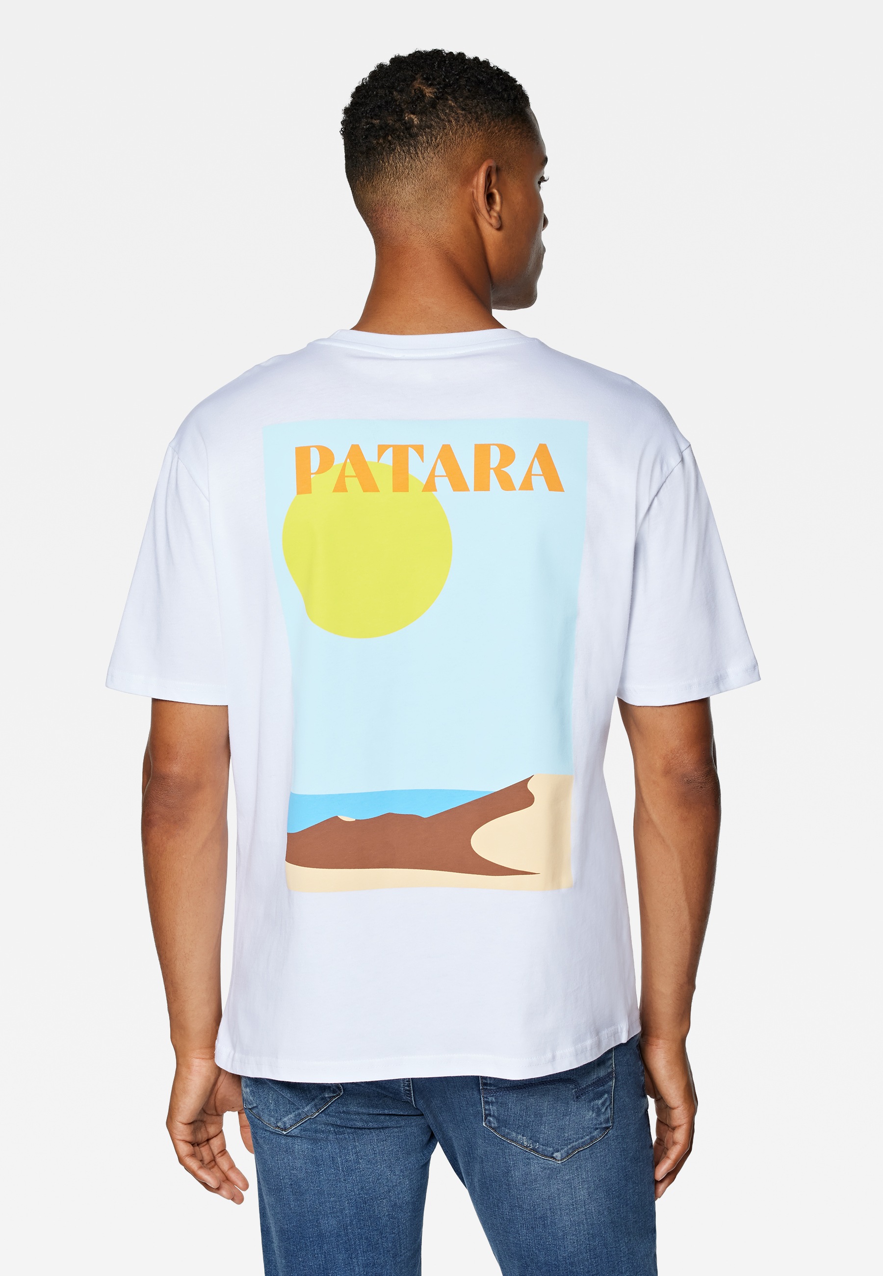 Mavi T-Shirt "PATARA TEE", T-Shirt mit Backprint günstig online kaufen