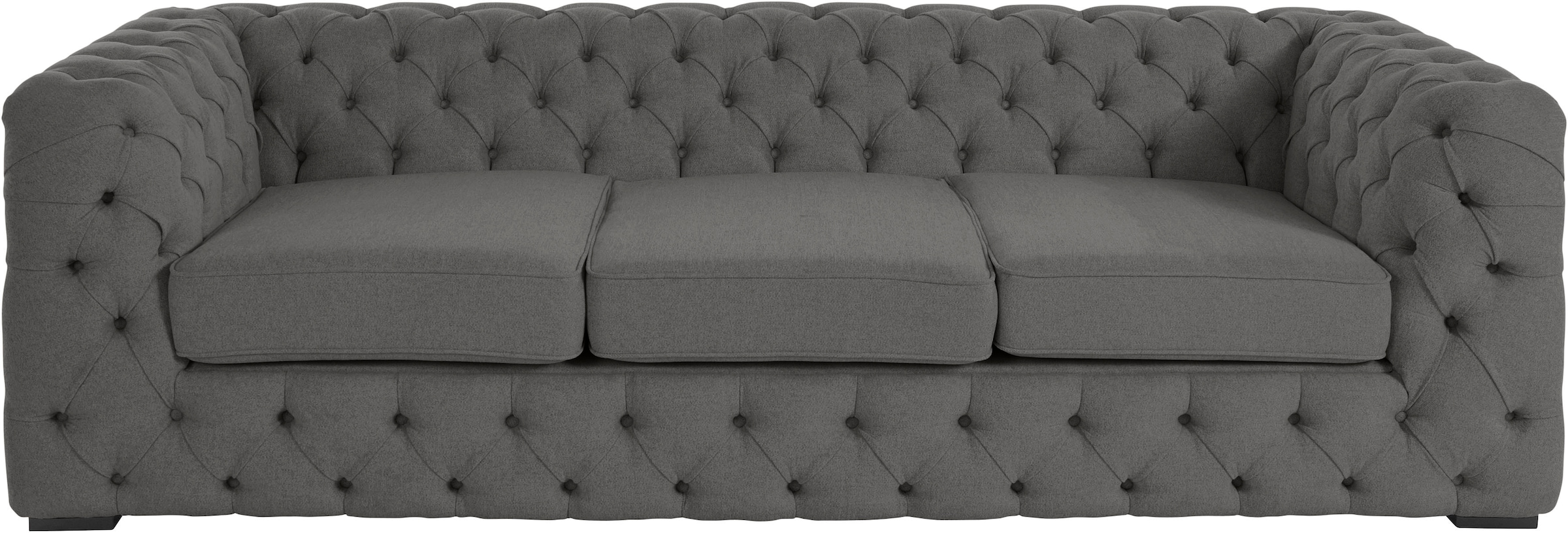 Chesterfield-Sofa »Kalina«, klassische Chesterfield-Knopfheftung, sehr hochwertige...