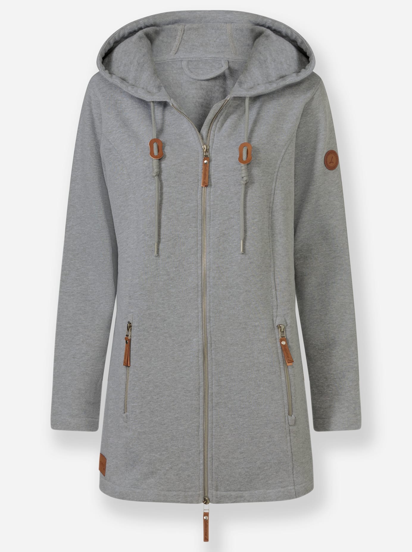 Casual Looks Shirtjacke »Sweatjacke«, (1 tlg.)