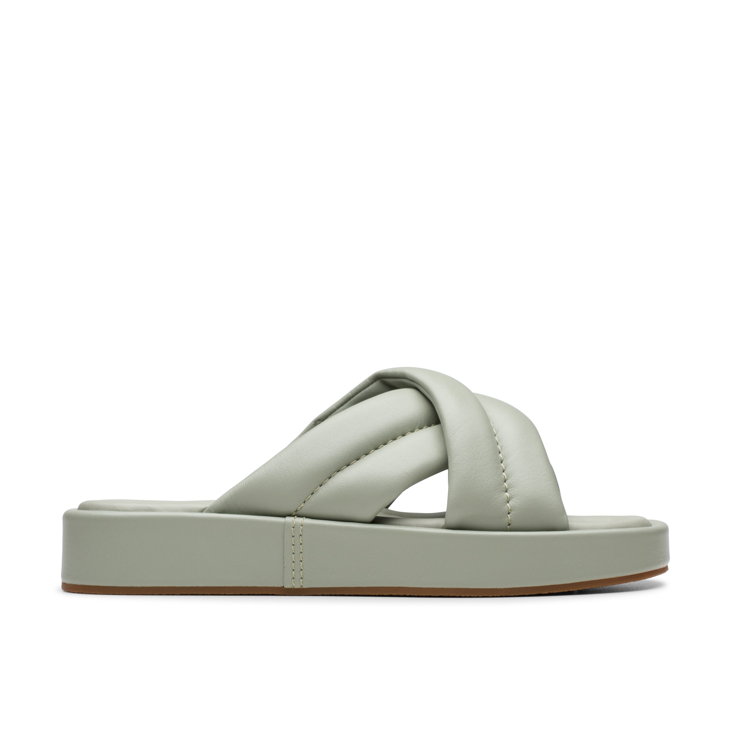 Clarks Hausschuh »Alda Glide«, Slides, Schlappen mit gepolsterter Bandage