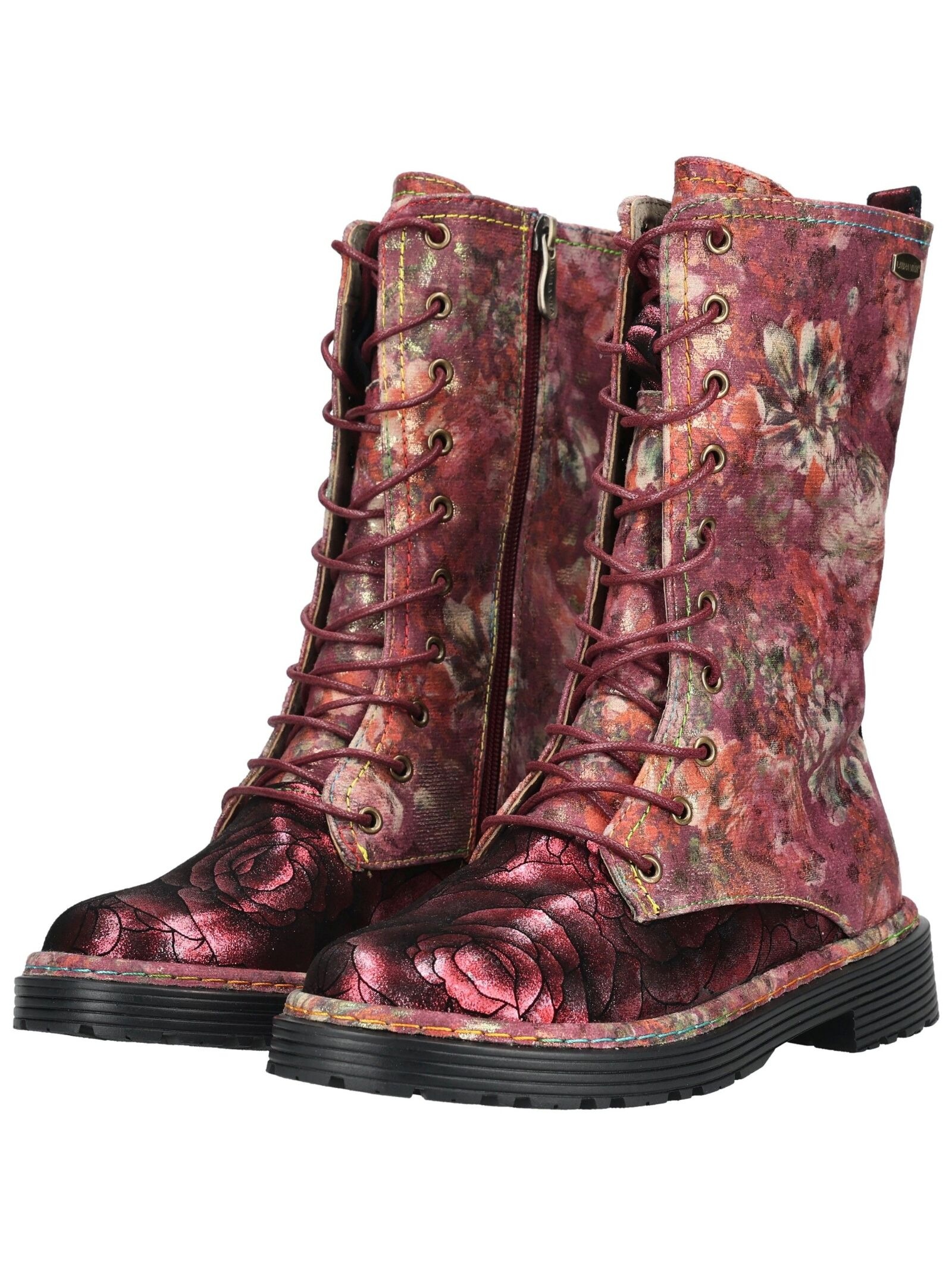 LAURA VITA Schnürstiefel »LAURA VITA Stiefel Leder/Textil«