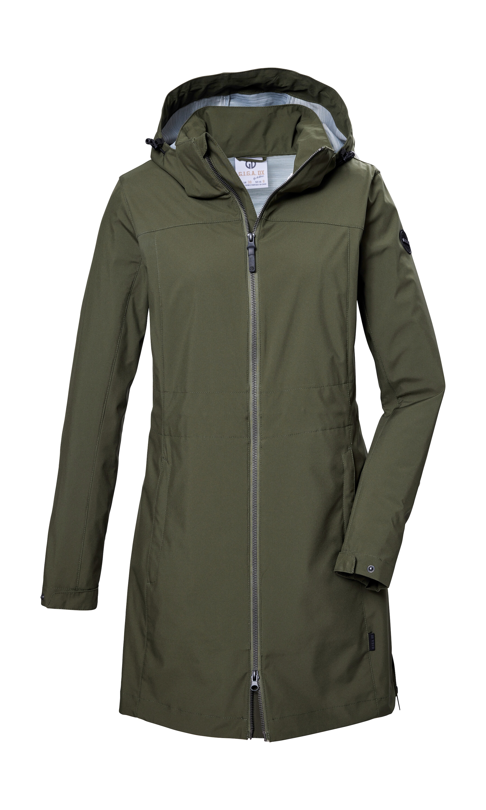 G.I.G.A. DX by killtec Softshellparka »GS 76 WMN SFTSHLL PRK«, Wasserdichter, atmungsaktiver Softshell Parka, PFAS-frei imprägniert