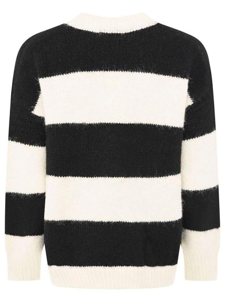 Zwillingsherz Strickpullover »"Blockstreifen"« Rundhalsausschnitt,  mit breiten Streifen und Wollanteil