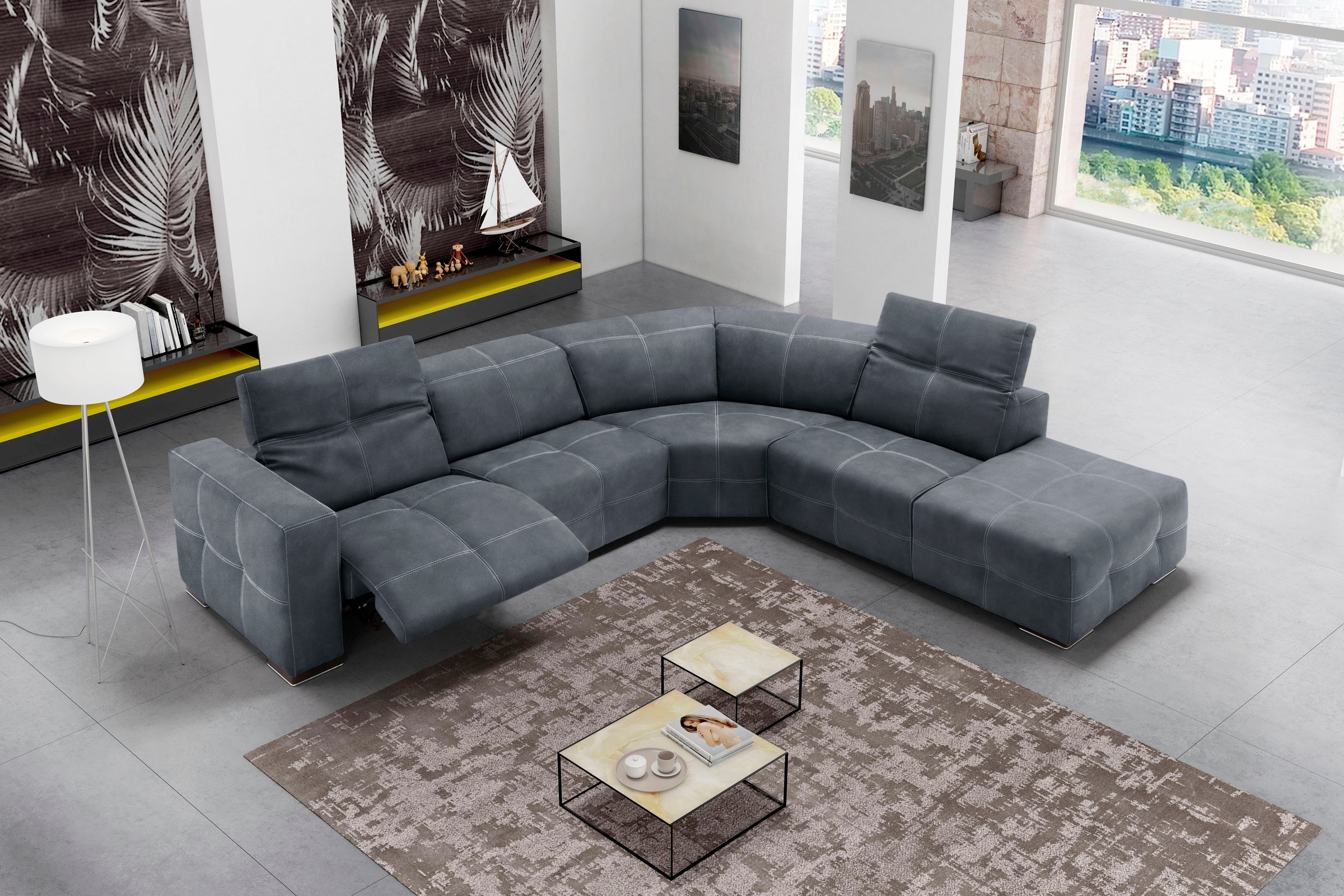 Egoitaliano Ecksofa "Sauvanne, Designsofa der Extraklasse, elegant und bequ günstig online kaufen